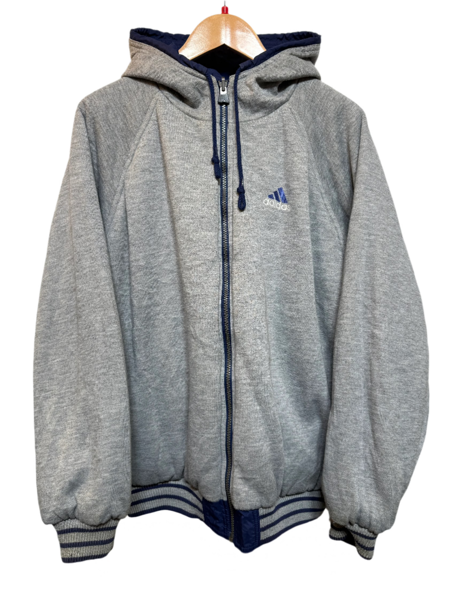 Adidas Mens Reversible Navy Jacket (Size L)