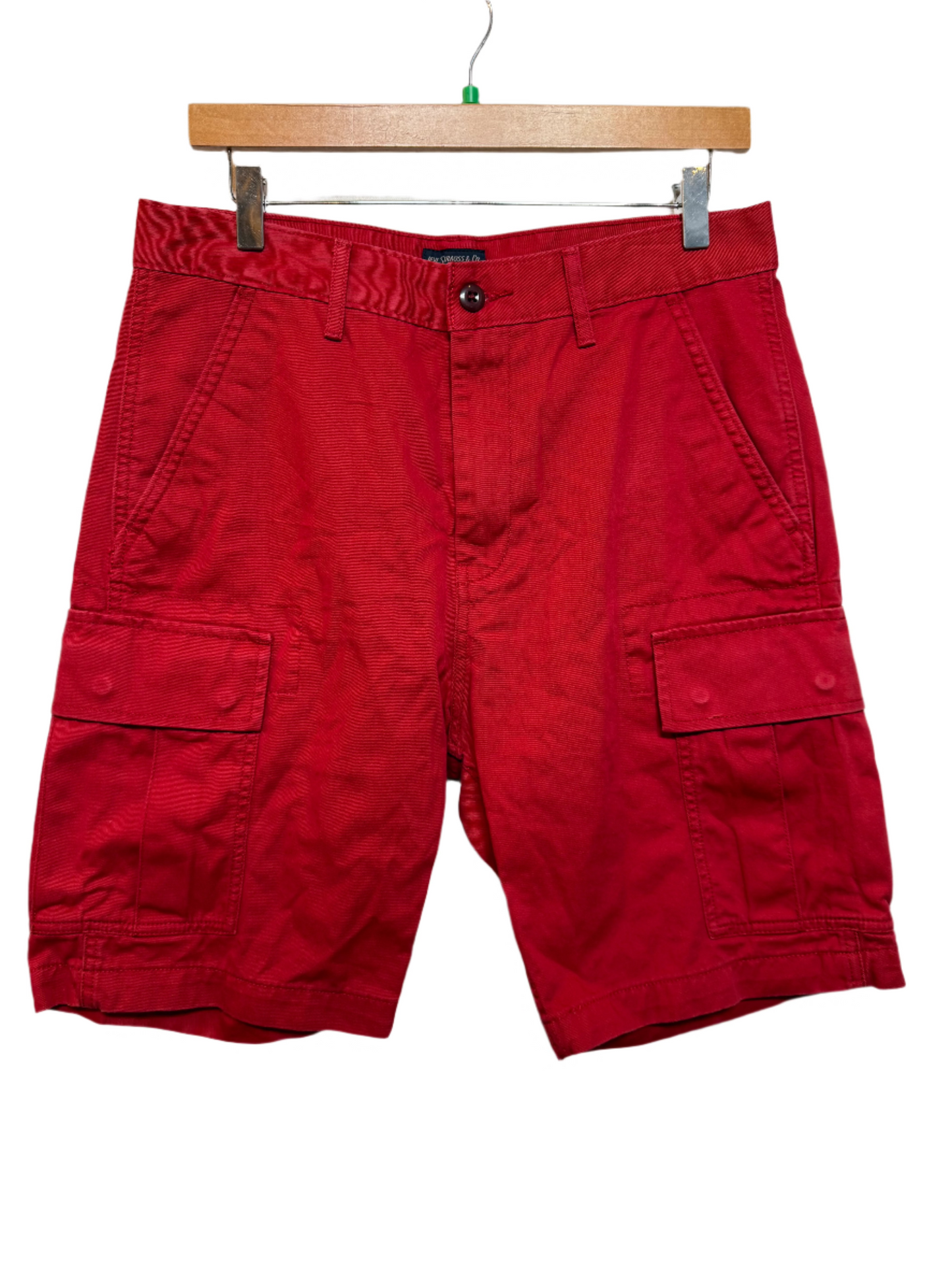 Levi Red Jorts (Size M)