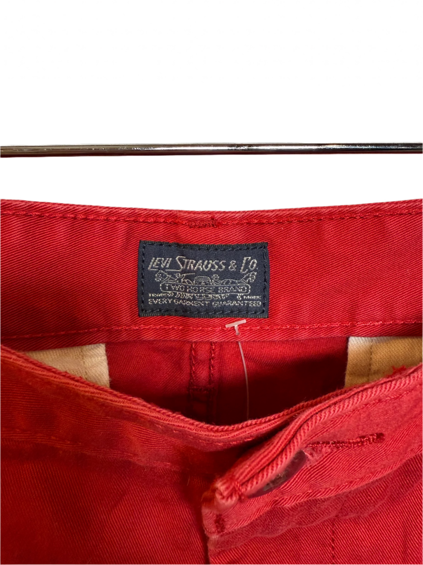 Levi Red Jorts (Size M)
