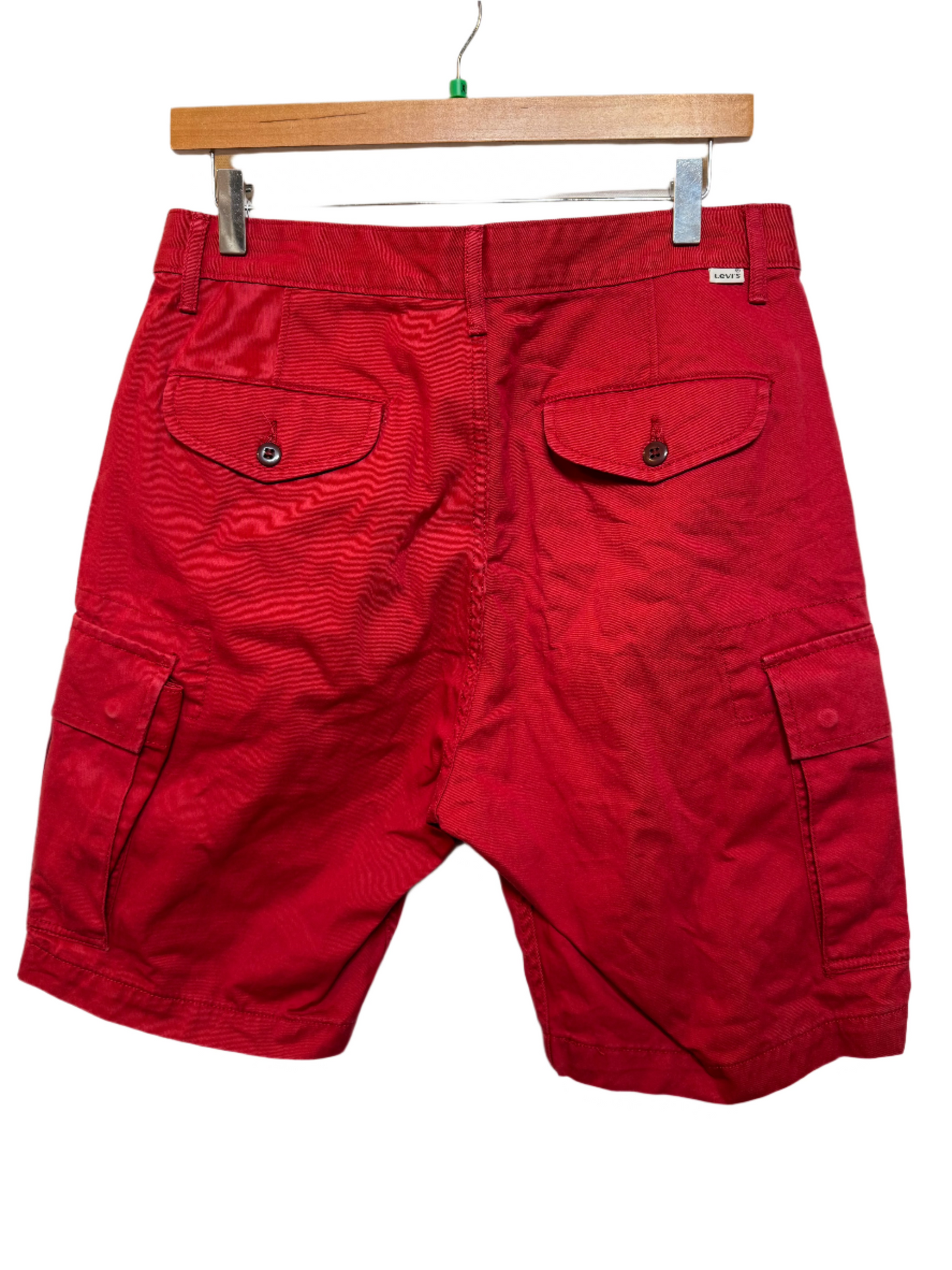 Levi Red Jorts (Size M)