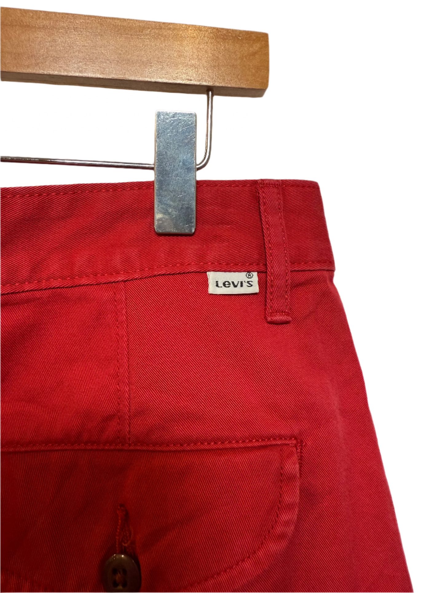 Levi Red Jorts (Size M)