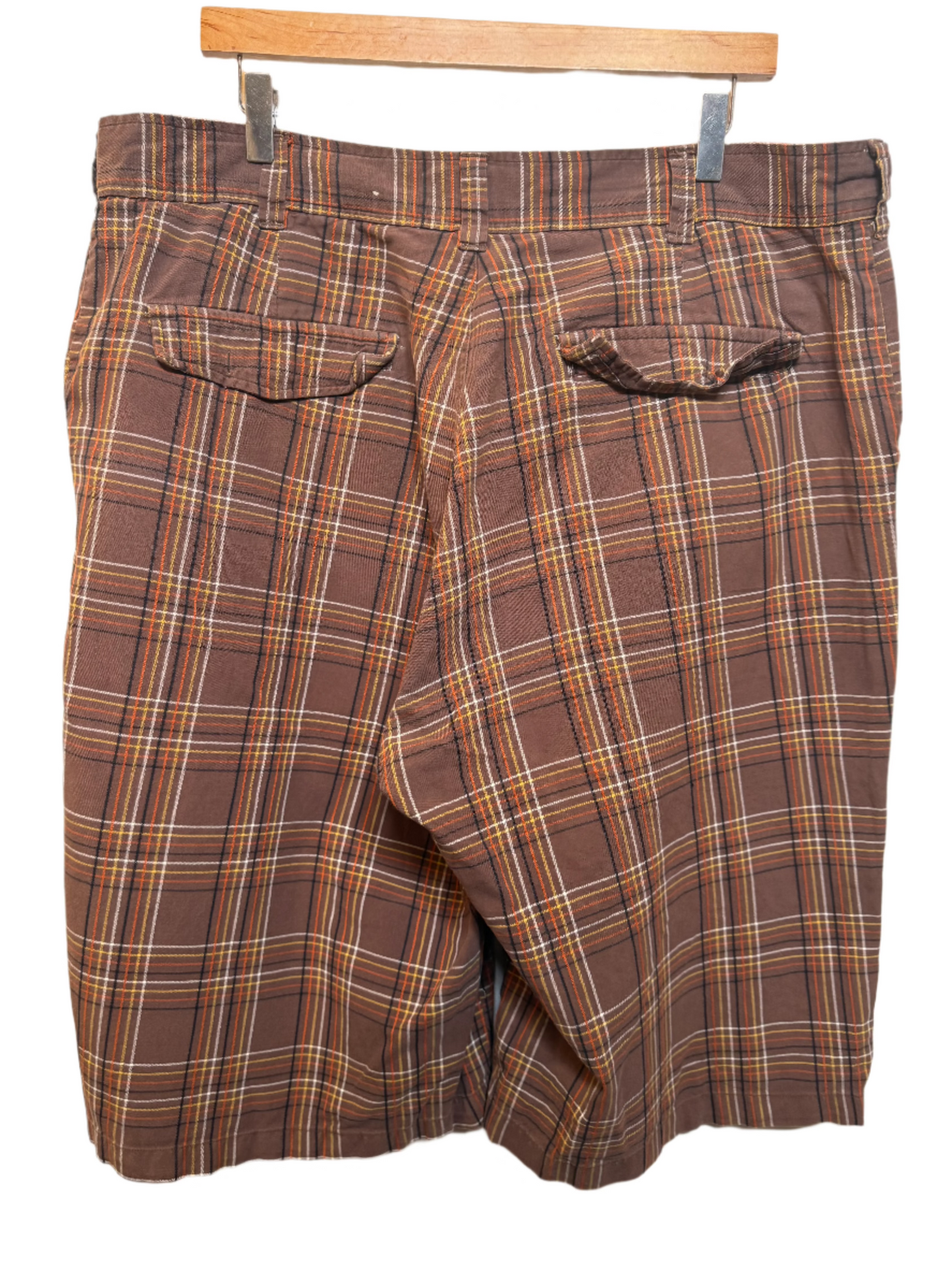 Ecko Unltd Mens Plaid Shorts (Size XL)