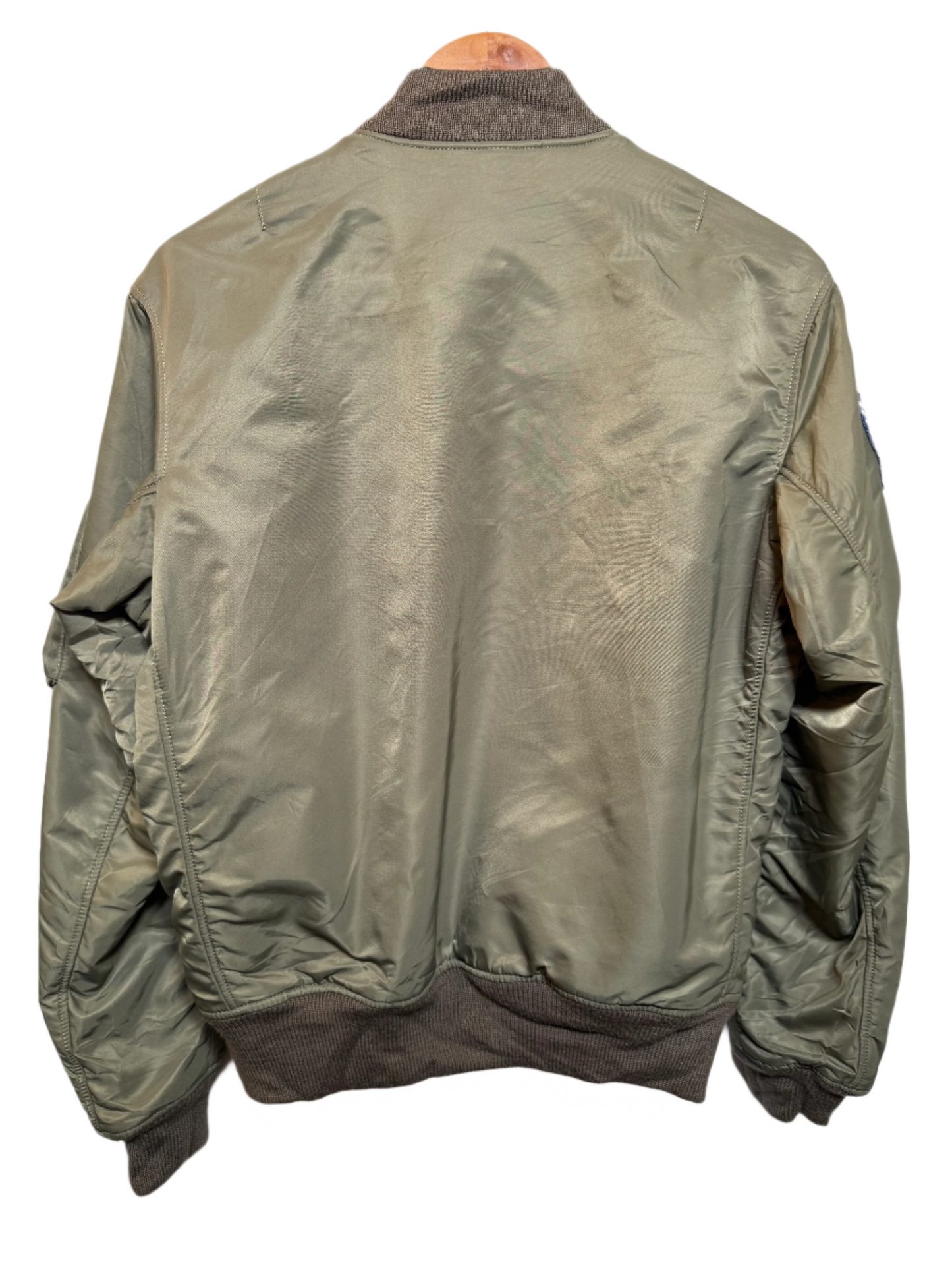 Polo Ralph Lauren Mens Green Bomber Jacket (Size XS)