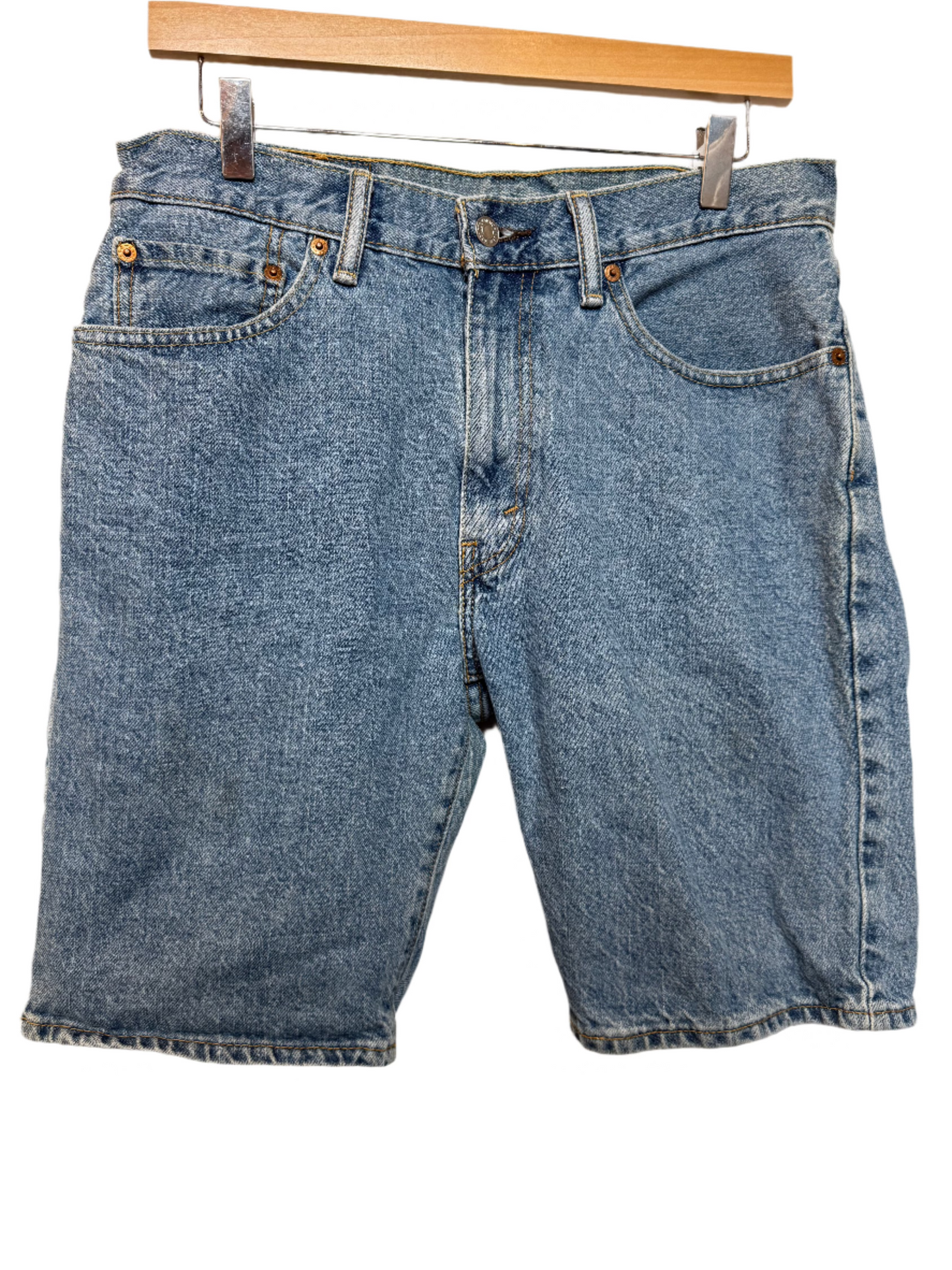 Levi 505 Blue Jorts (Size M)