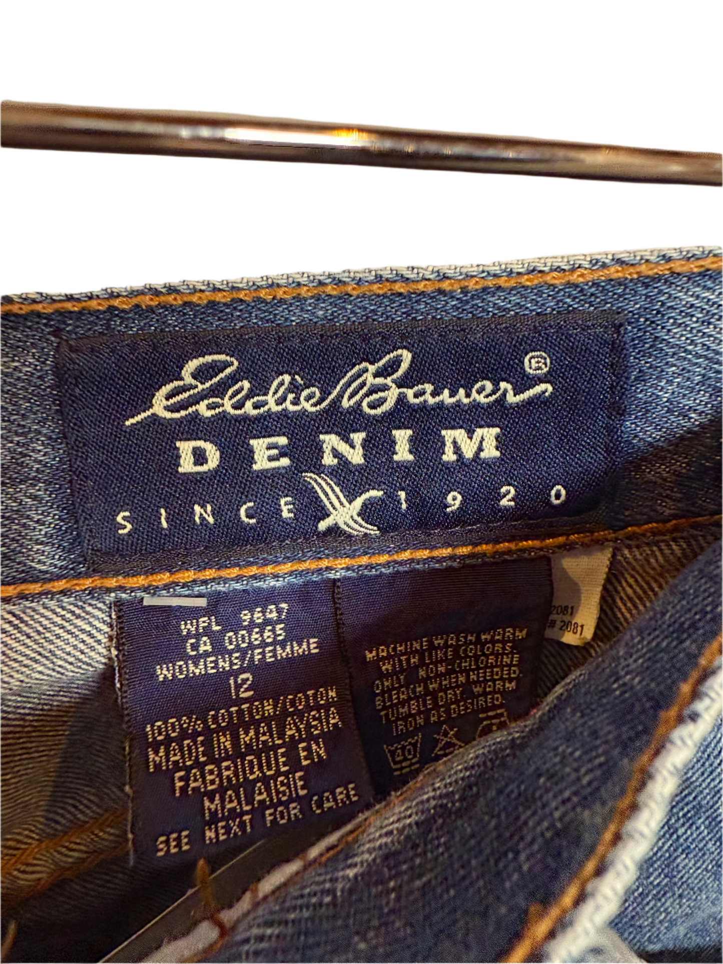 Eddie Bauer Women's Denim Shorts (Size XL)