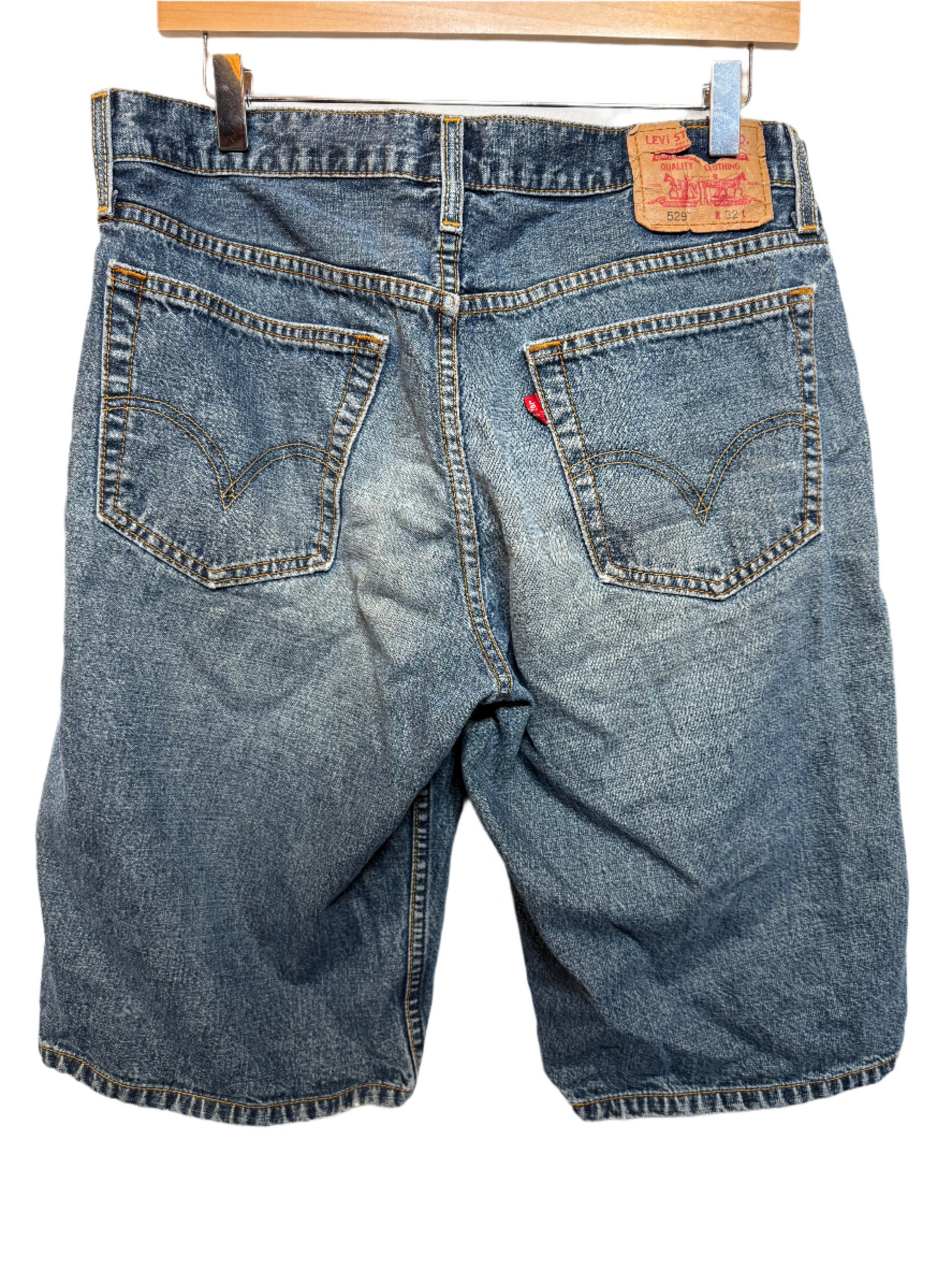 Levi 529 Blue Jorts (Size L)