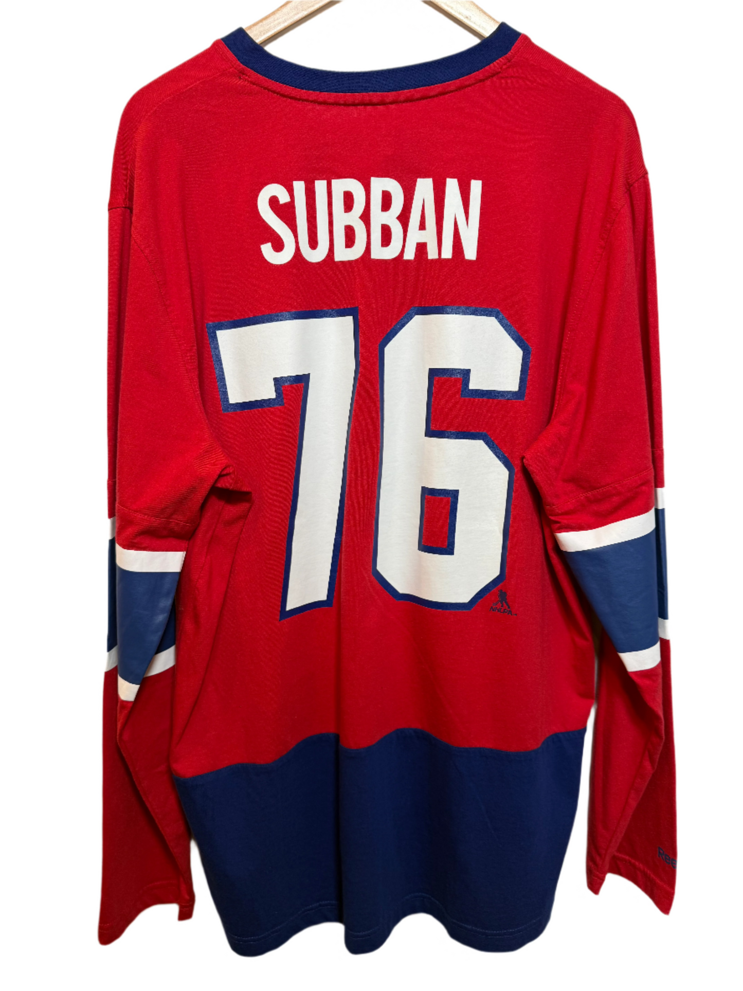Reebok Montreal Canadians Red NHL Sweatshirt (Size XL)