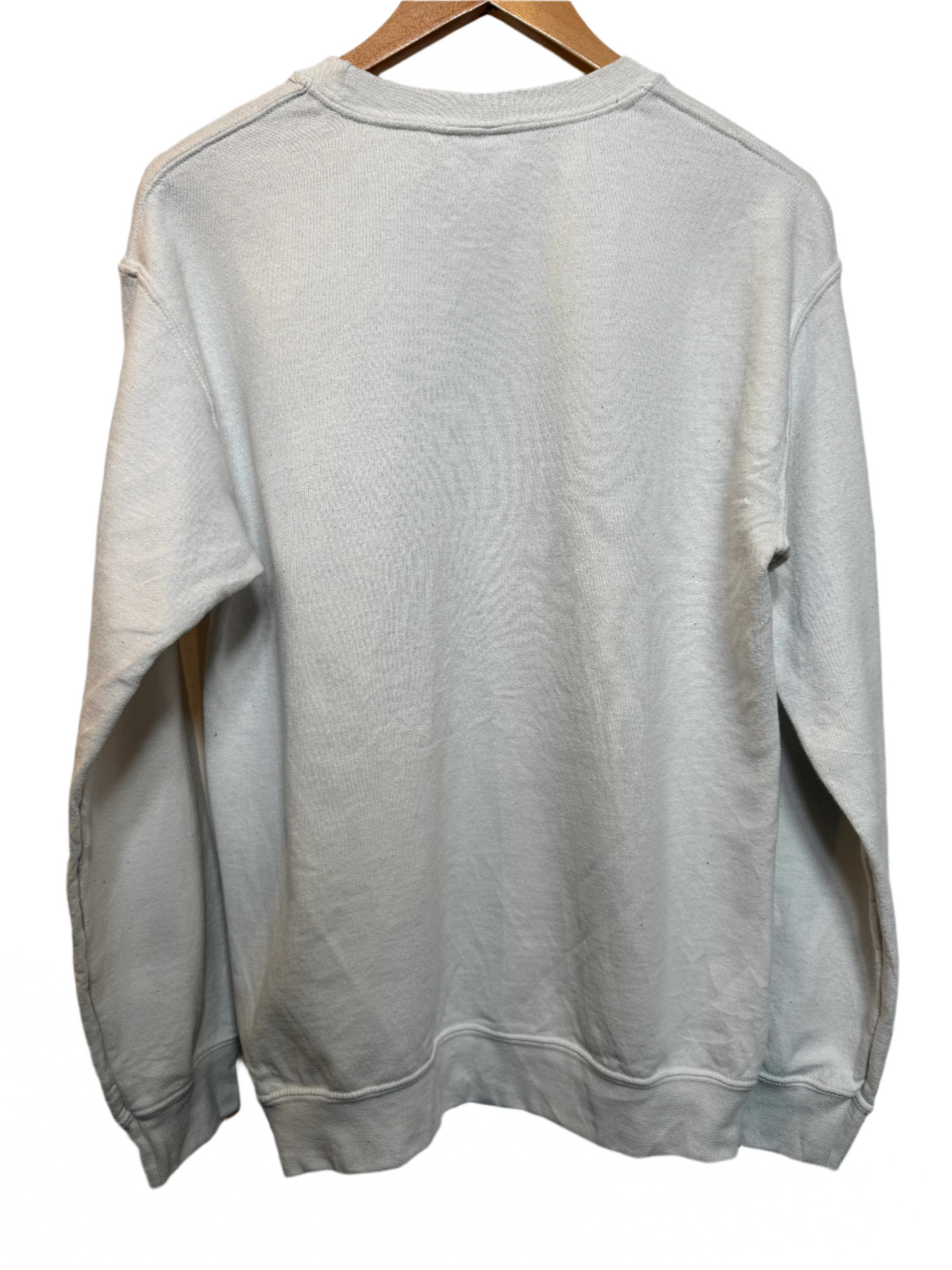 Budweiser Mens White Sweatshirt (Size S)