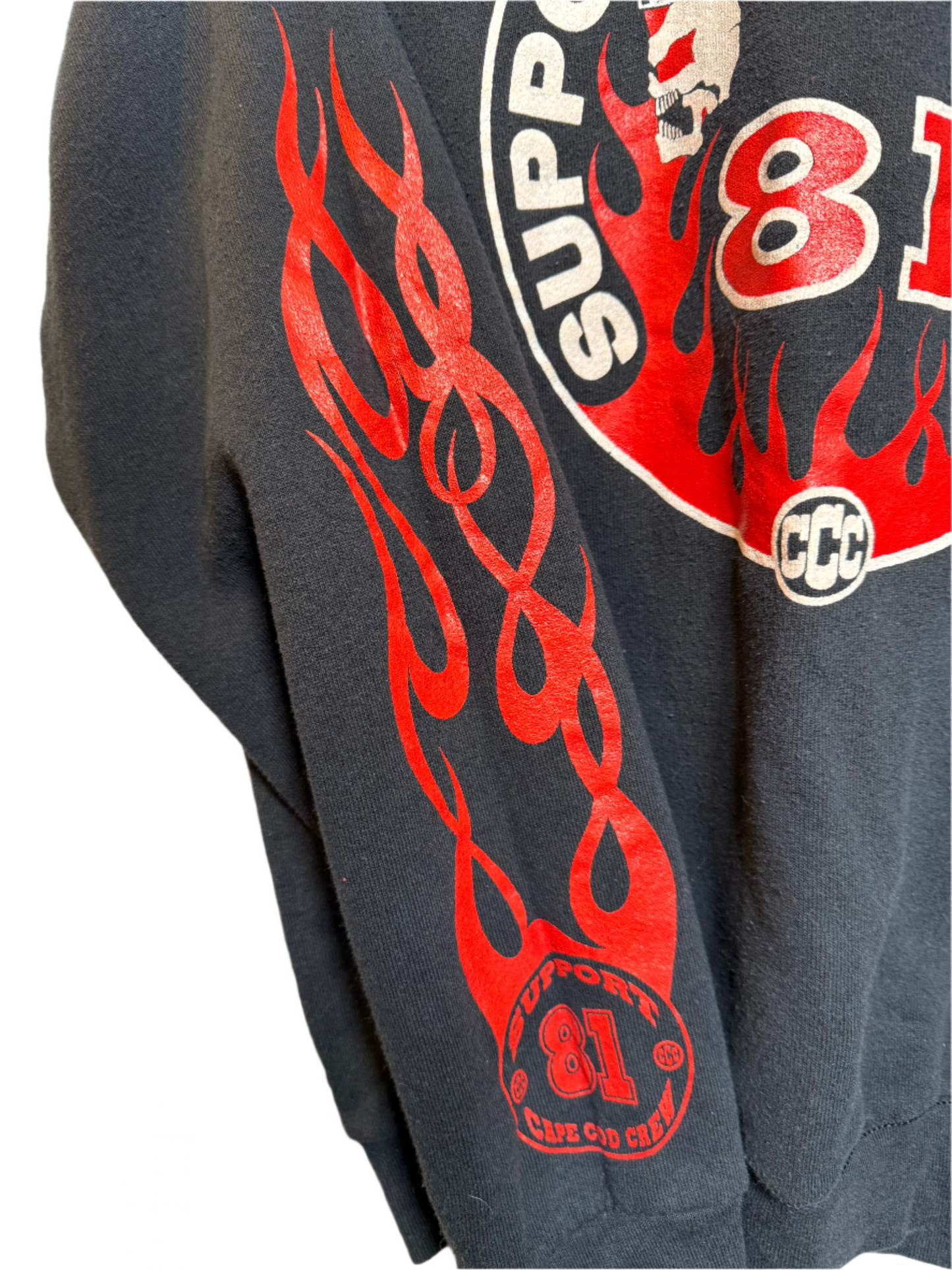 Cape Cod Crew Mens Black Sweatshirt (Size M)