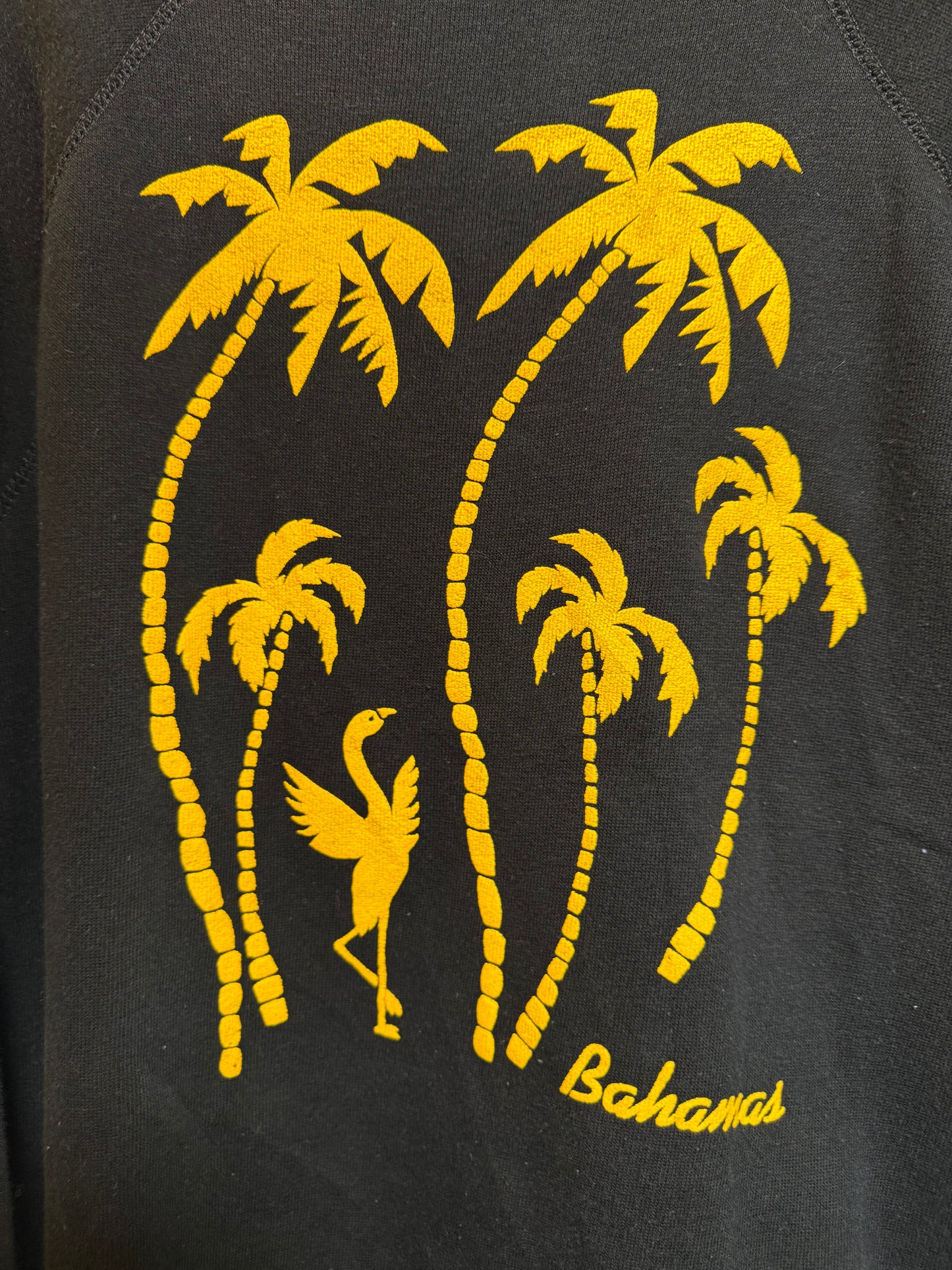 Bahamas Mens Black Sweatshirt (Size XL)