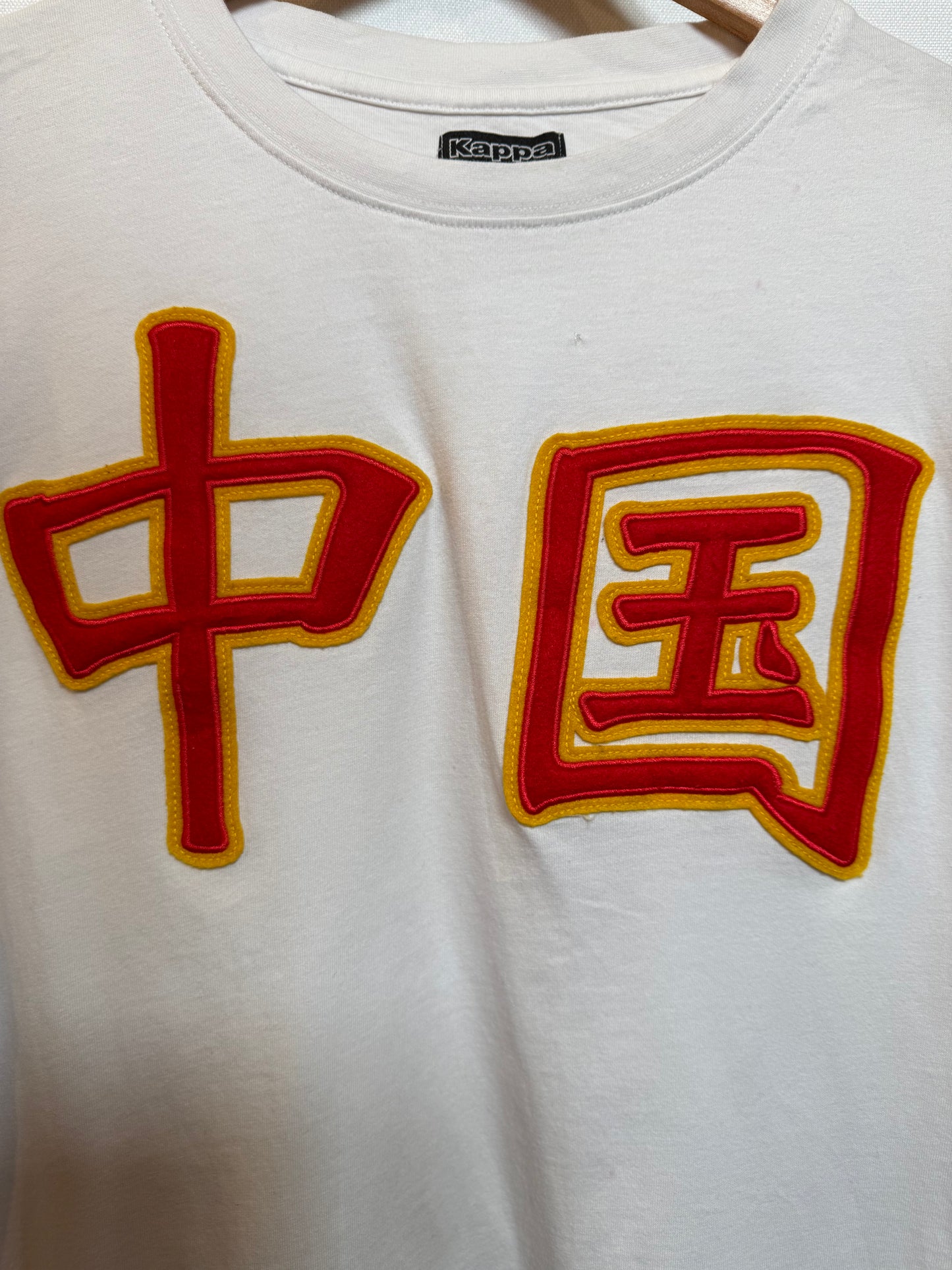 Kappa Mens White T Shirt (Size L)