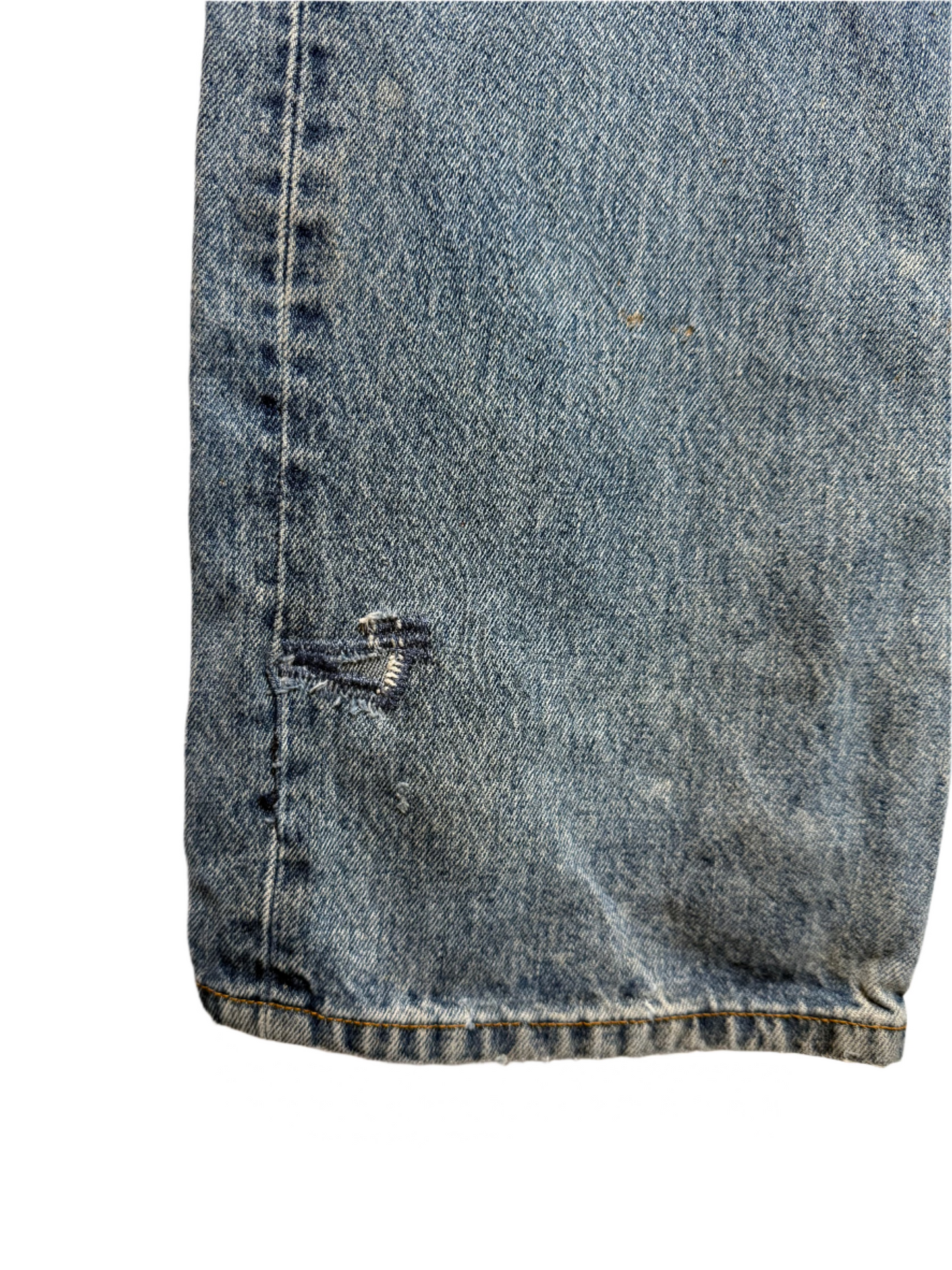 Levi 501 Blue Reworked Jeans (36x37)