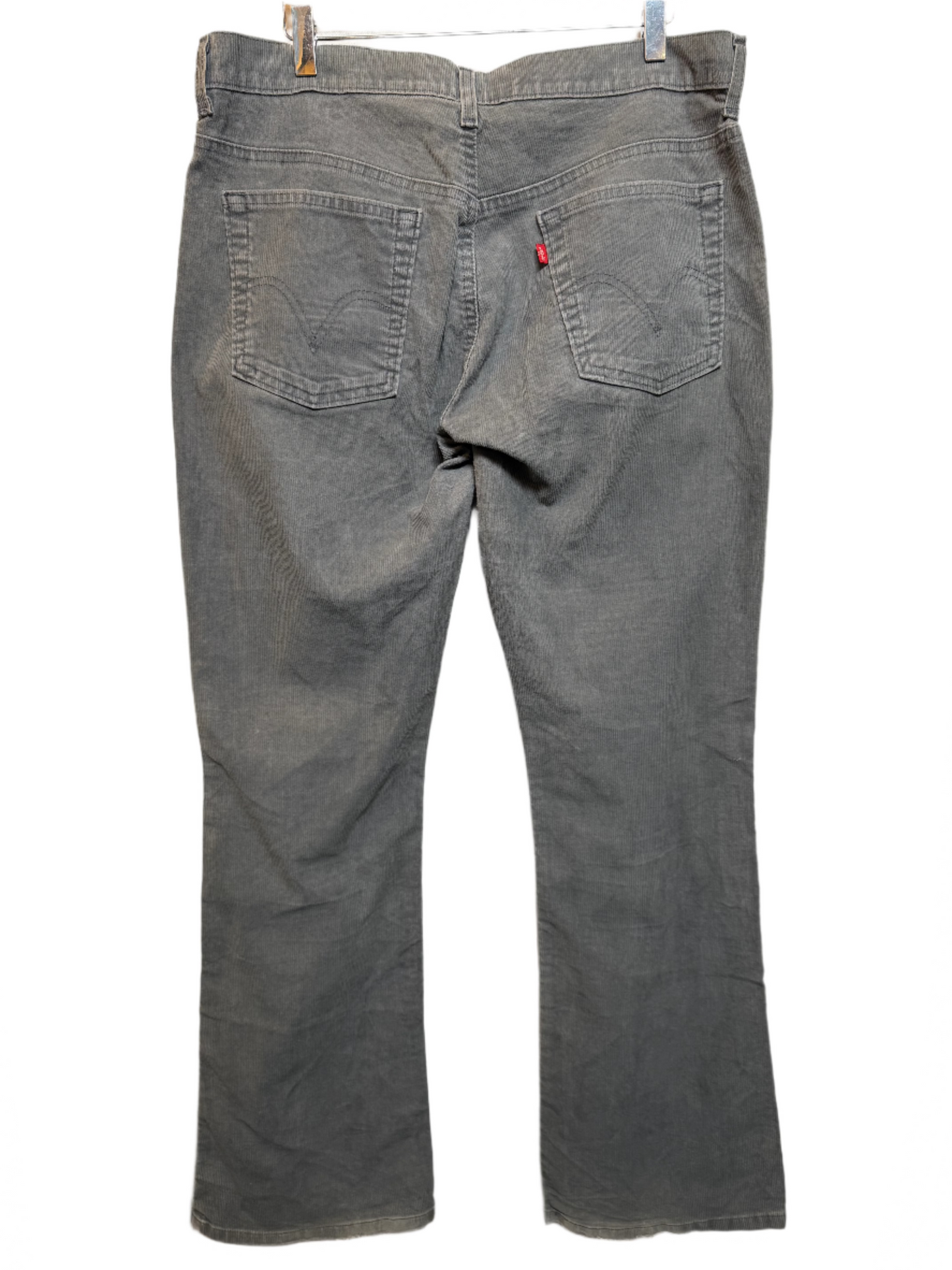 Levi 515 Grey Chord Jeans (32x32)
