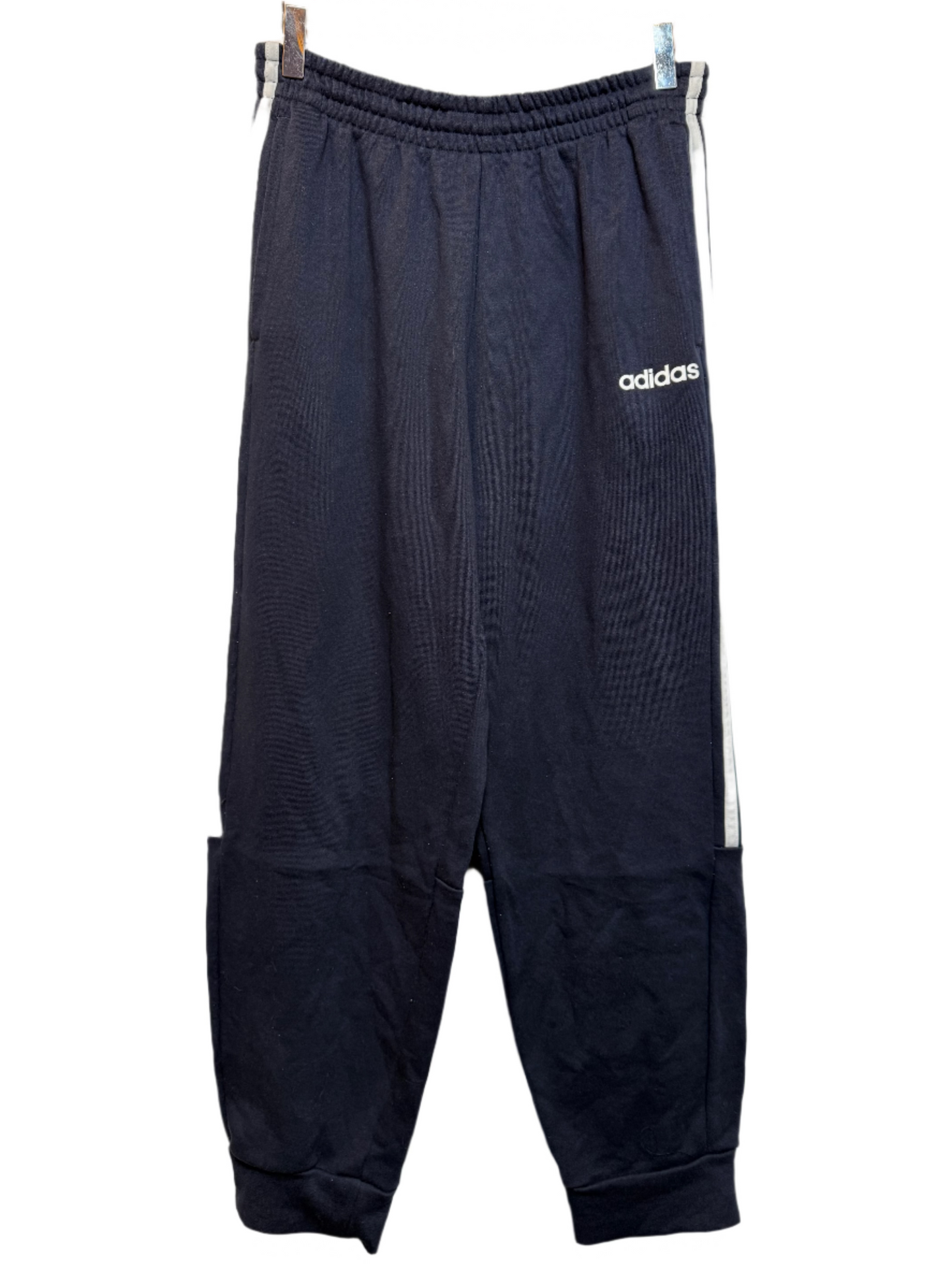 Adidas Mens Navy Trackies (Size M)