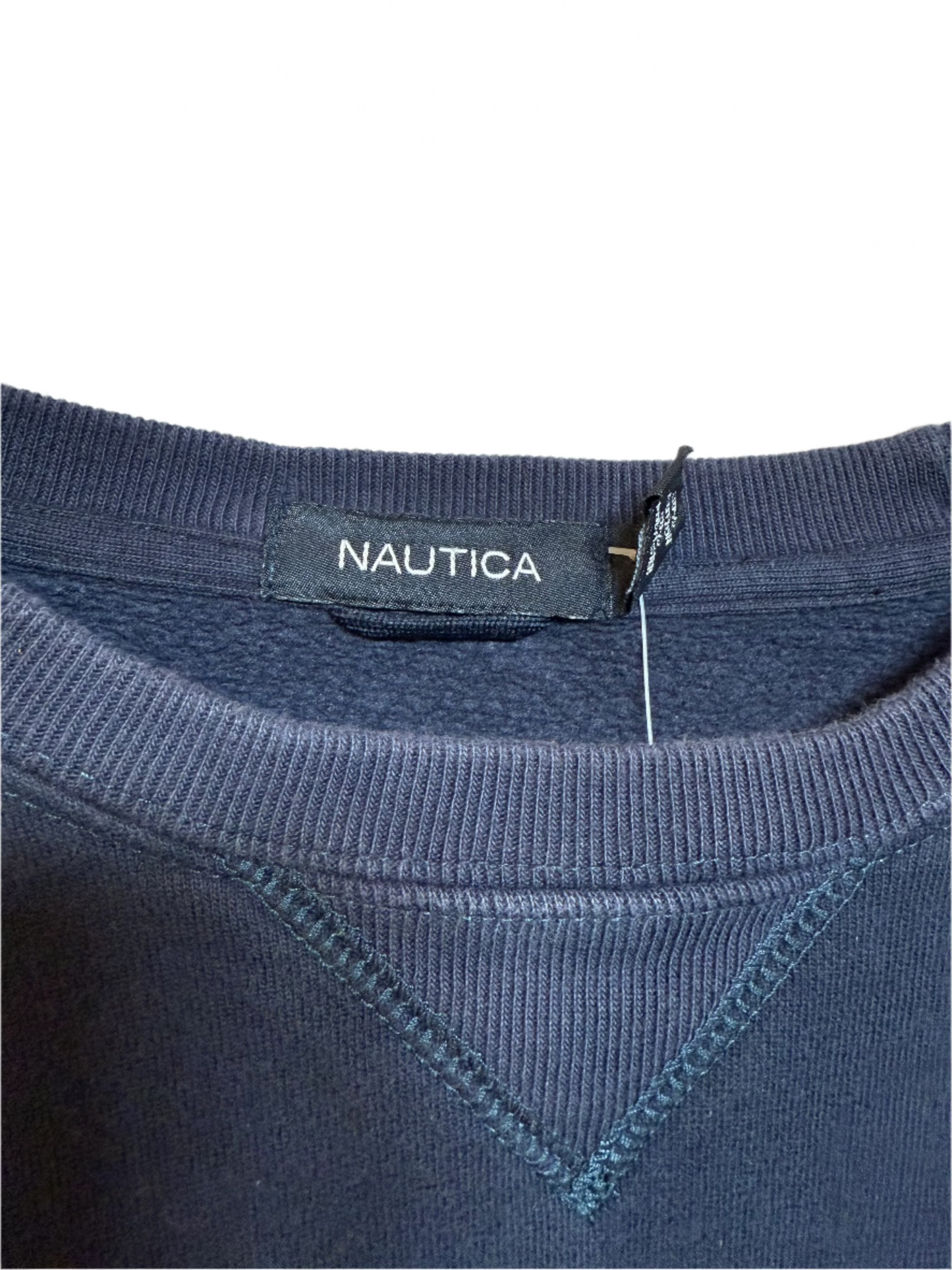 Nautica Mens Navy Sweatshirt (Size XL)