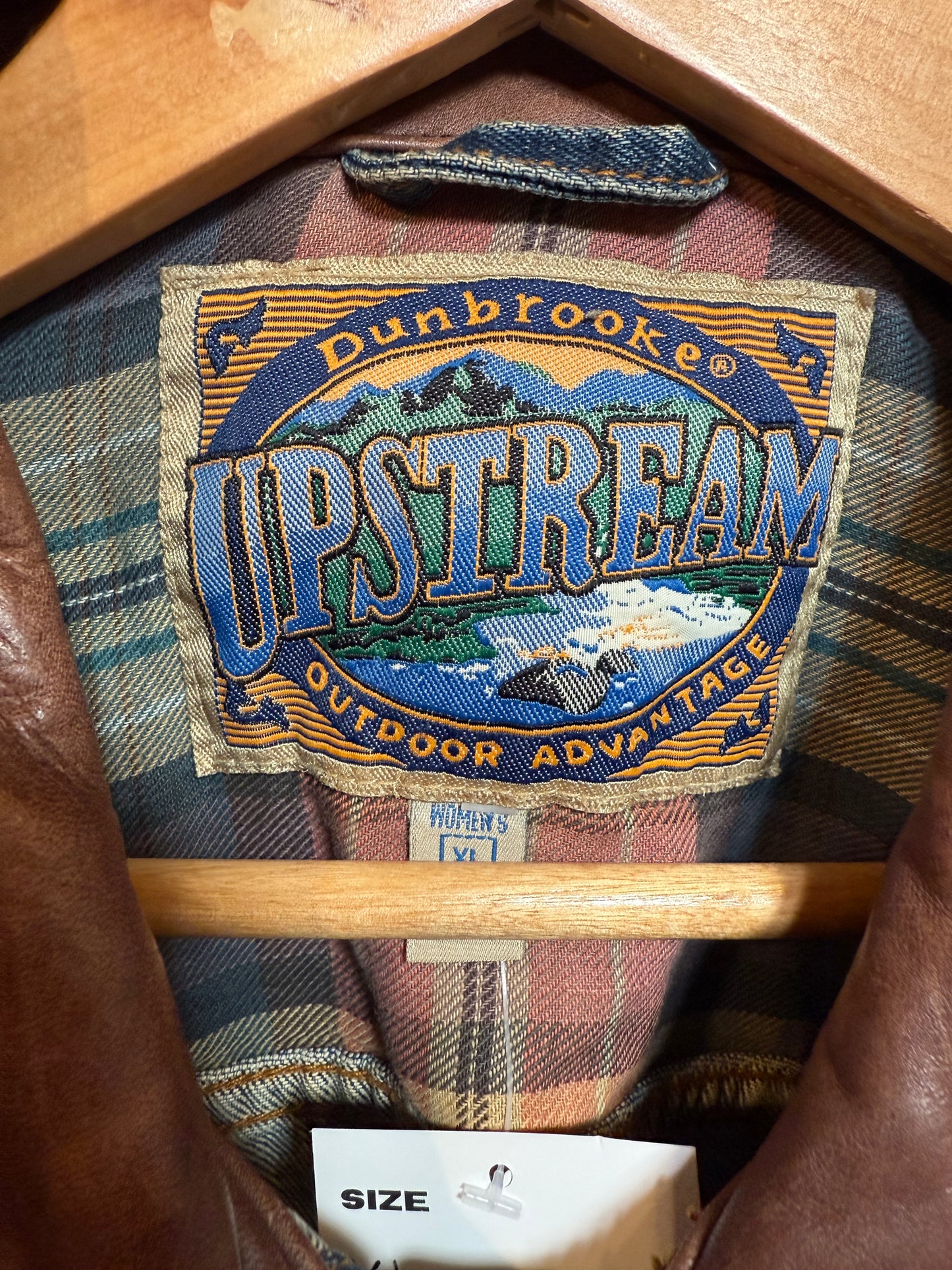 Upstream Women's Blue Denim Jacket (Size XL)