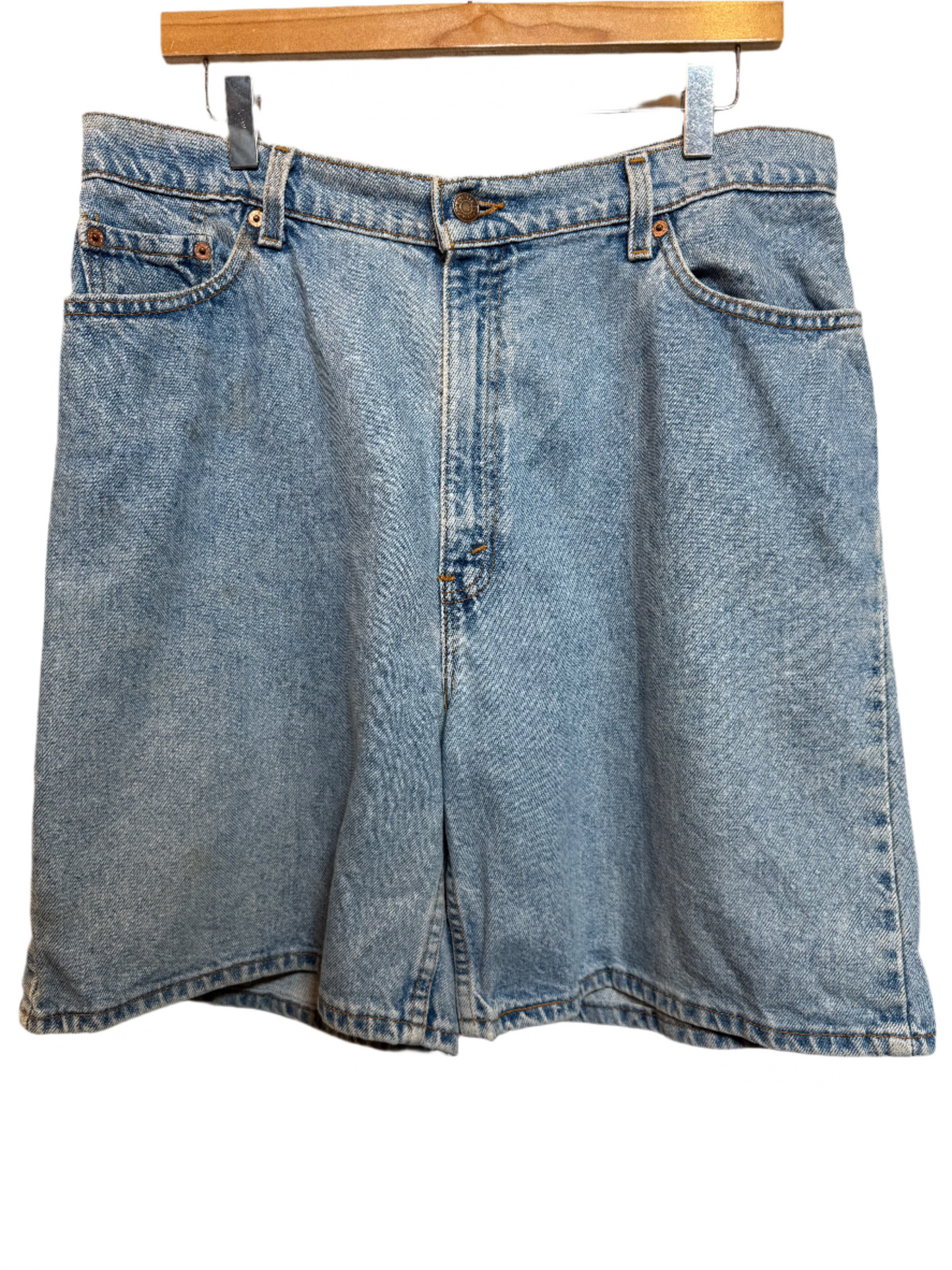 Levi 522 Blue Denim Shorts (W36)