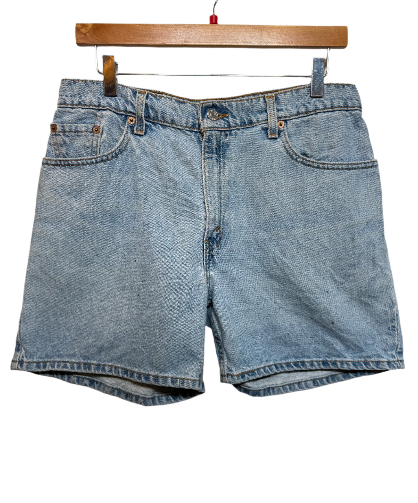 Levi Light Blue Denim Jorts (W34)