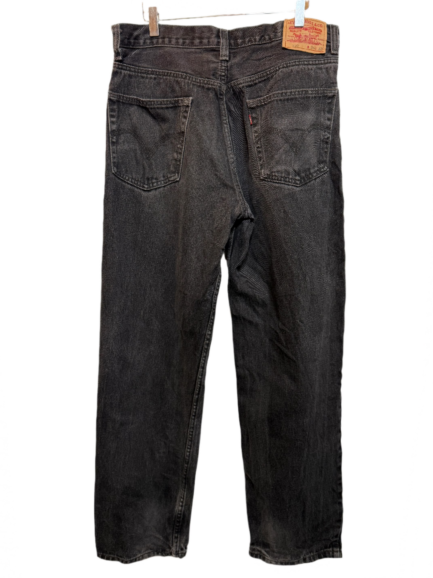Levi 550 Black Jeans (34x32)