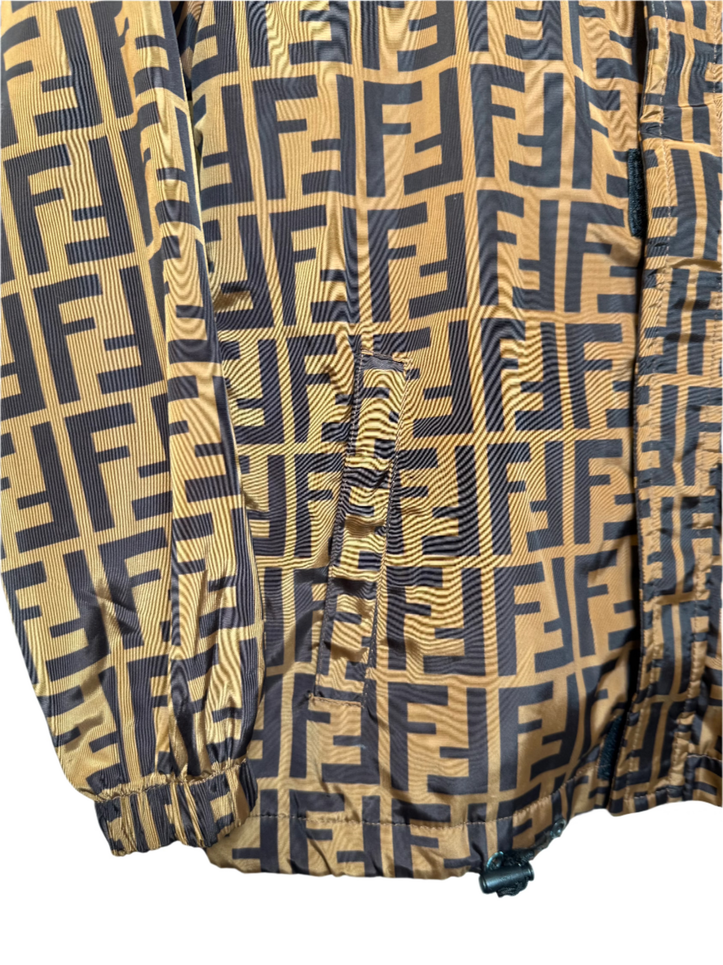 Fendi Women's Monogram Brown Windbreaker (Size XS)