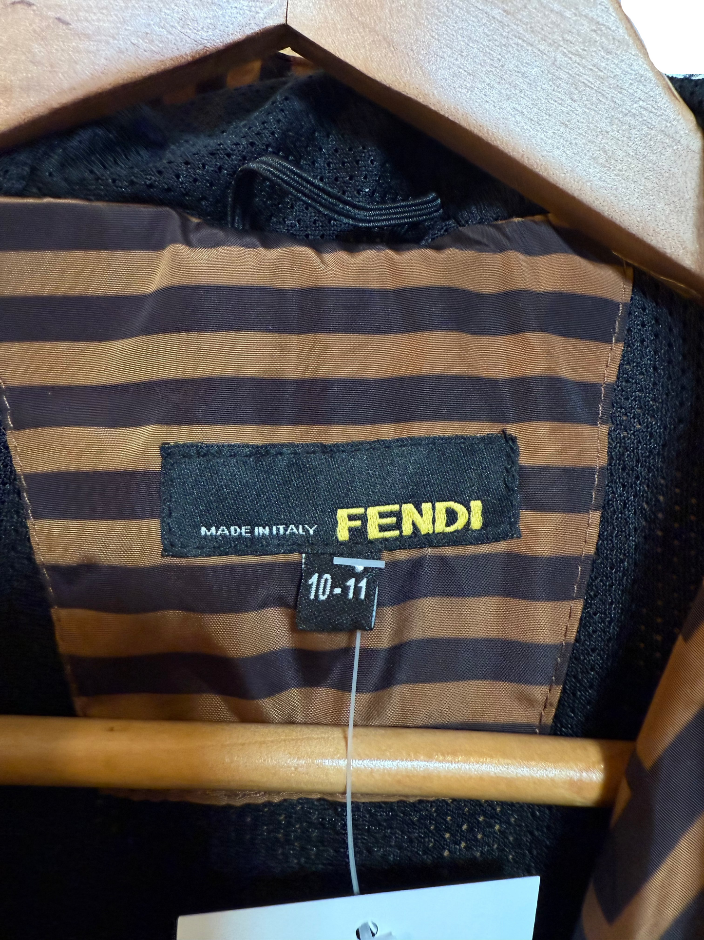 Fendi Women's Monogram Brown Windbreaker (Size XS)