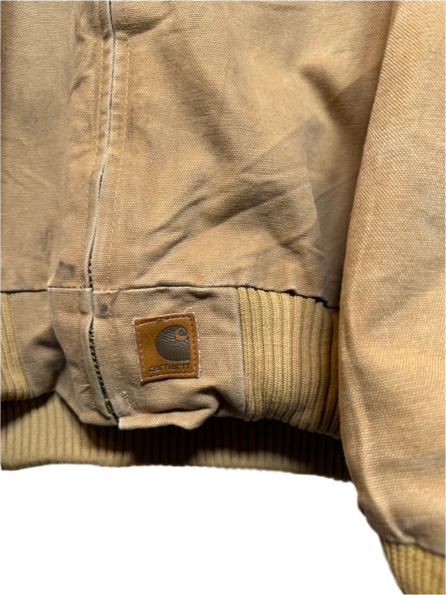 Carhartt Mens Beige Worker Jacket (Size XXL)