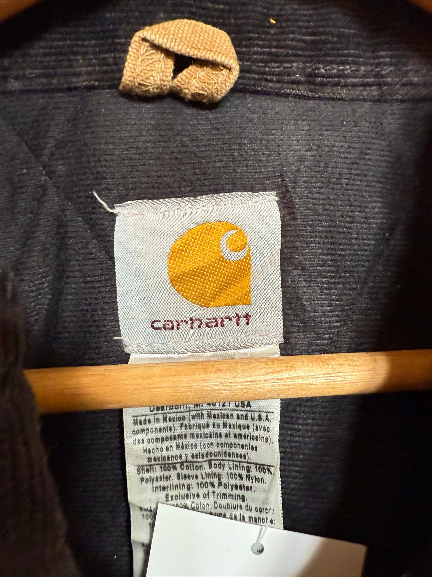 Carhartt Mens Beige Worker Jacket (Size XXL)