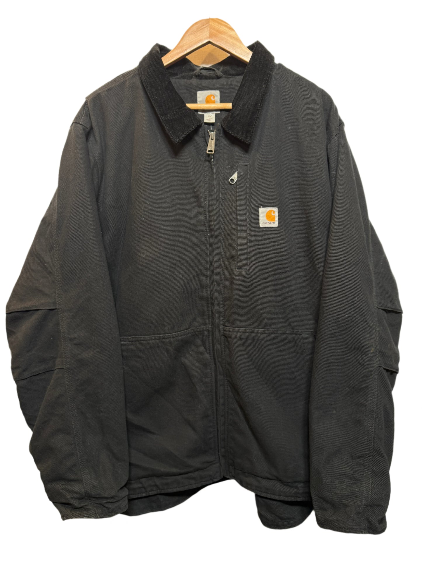 Carhartt Mens Black Worker Jacket (Size XL)
