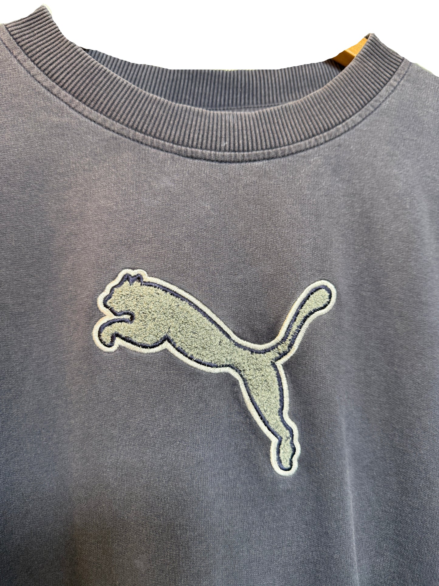 Puma Navy Mens Sweatshirt (Size M)