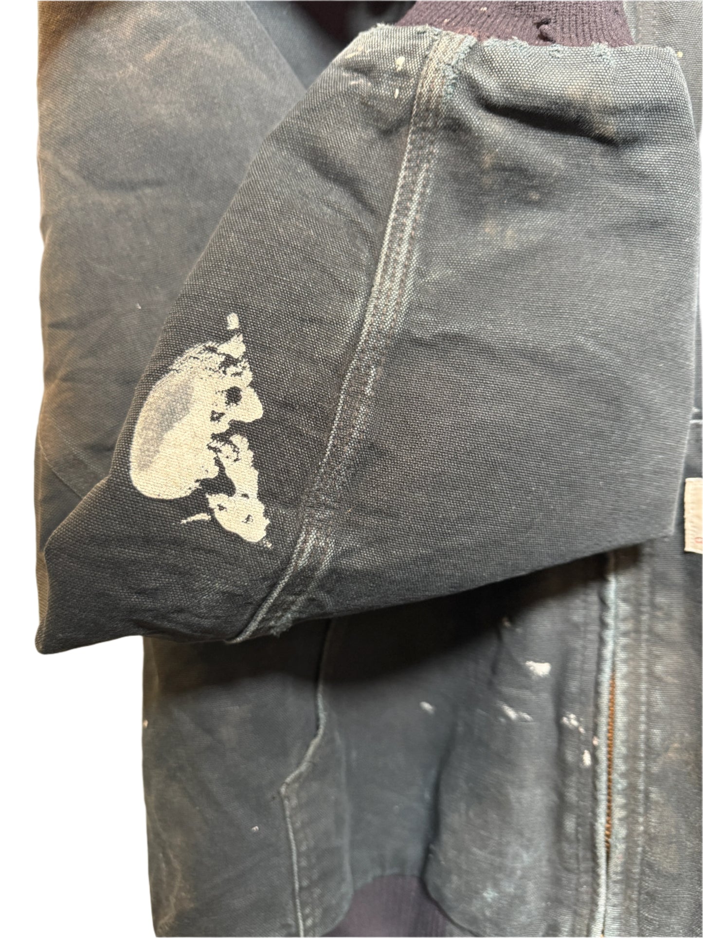 Carhartt Mens Black Hooded Jacket (Size XL)
