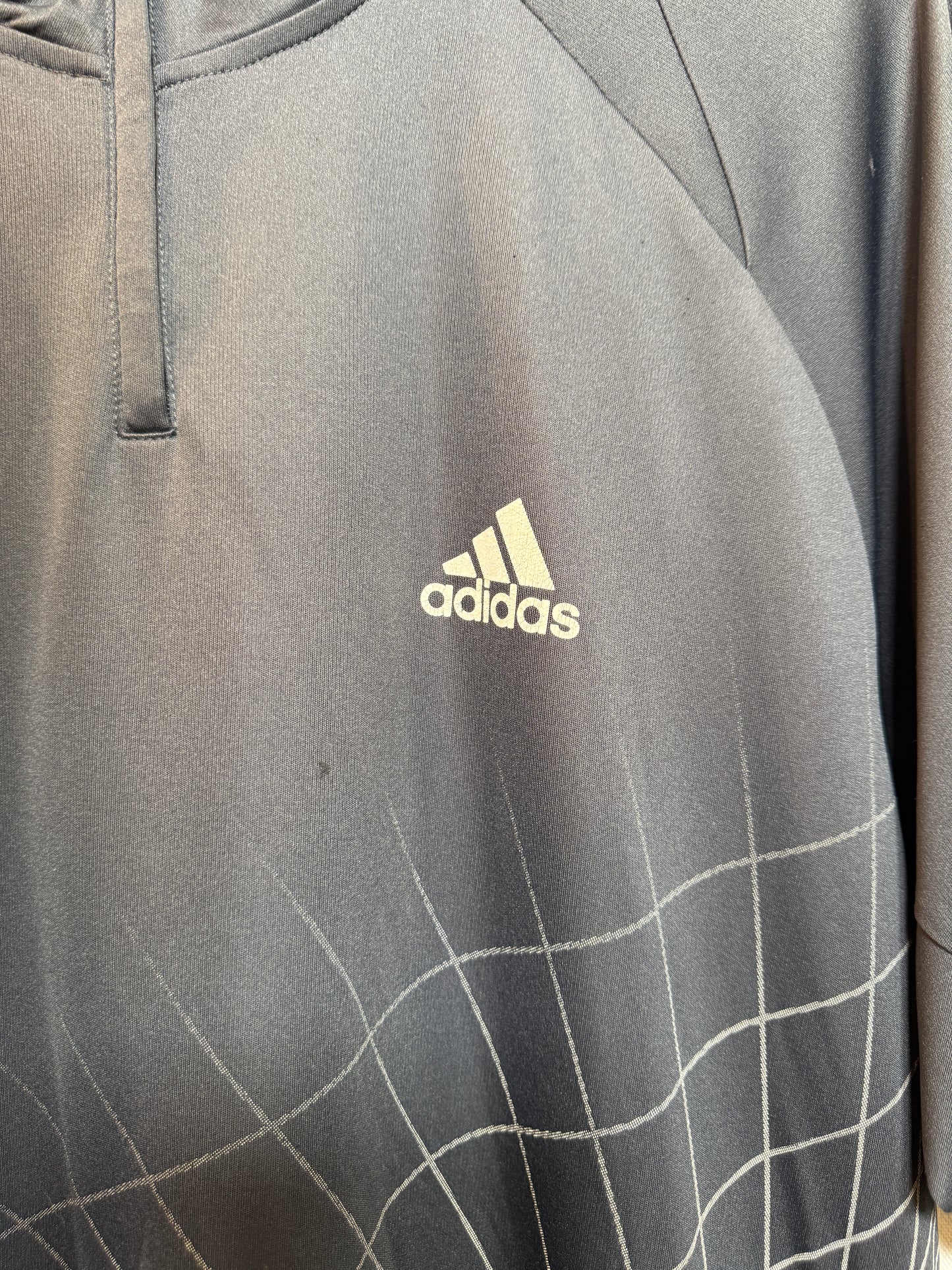 Adidas Mens Blue Runner T Shirt (Size XL)