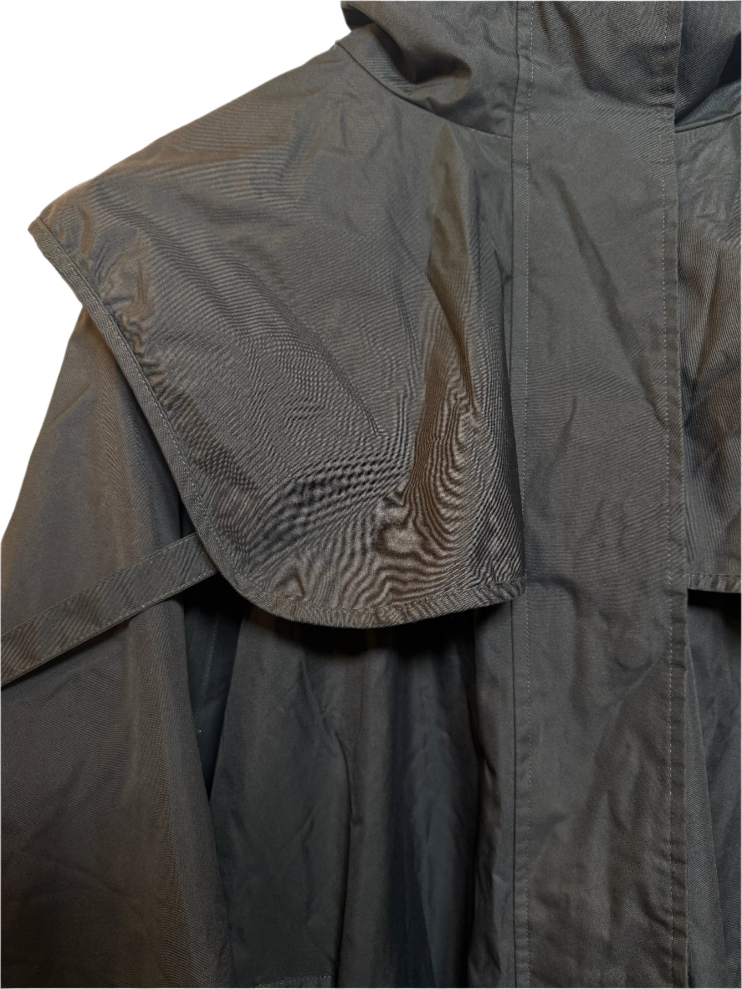Tayberry Mens Black Trenchcoat (Size XXL)