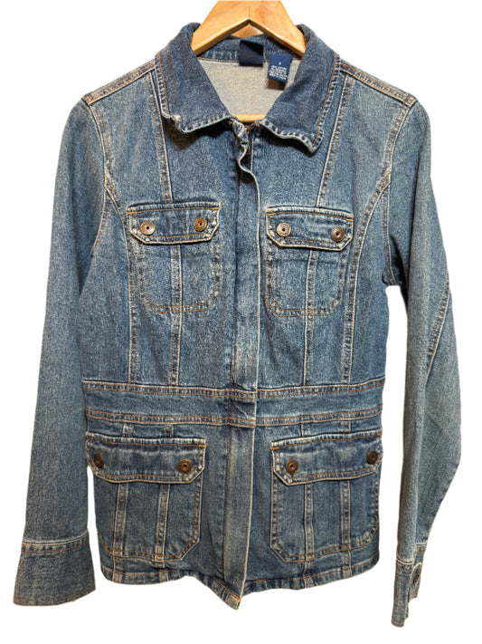 High Sierra Women's Blue Denim Jacket (Size S)