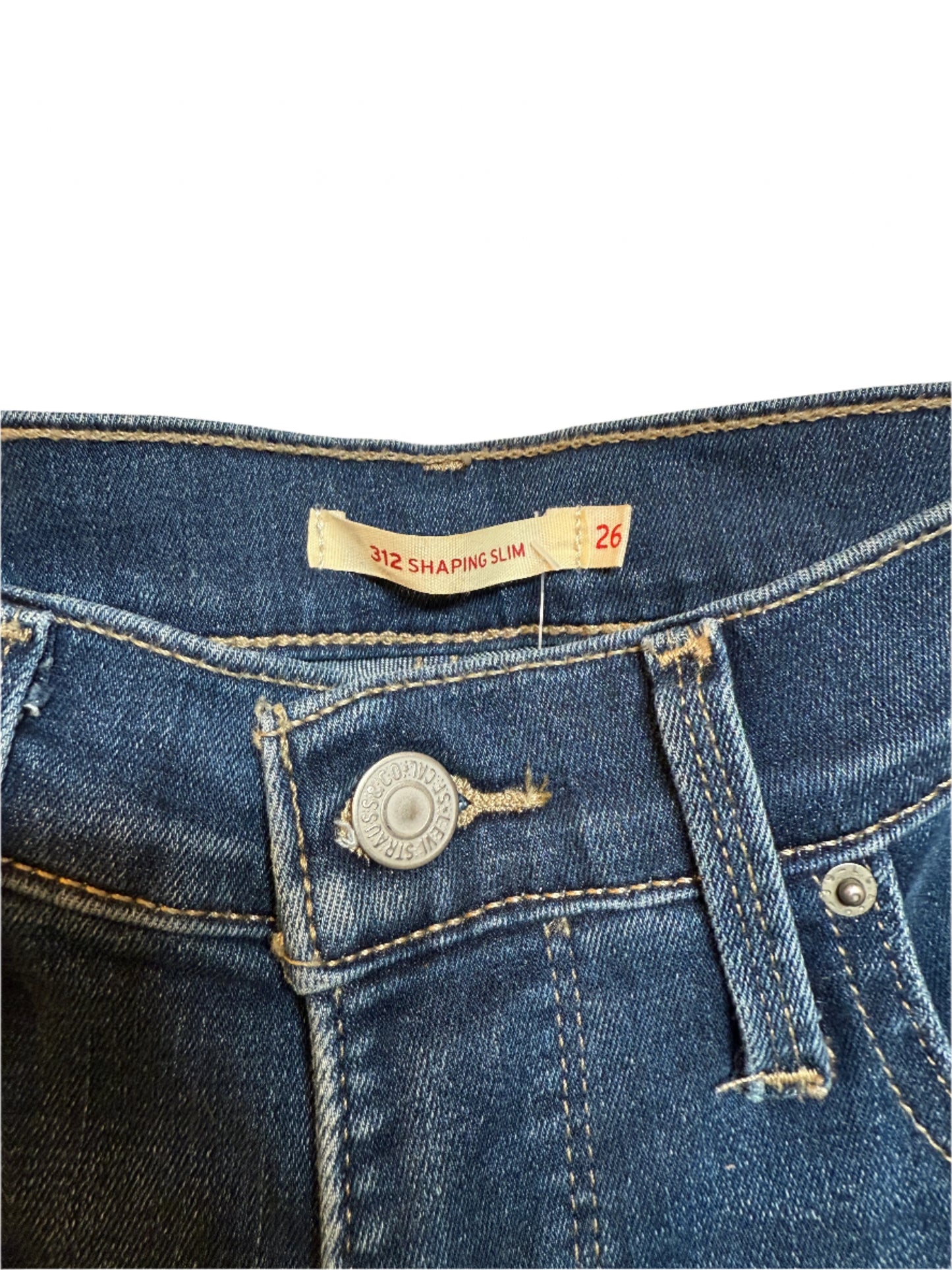 Levi 312 Blue Jeans (26x31)