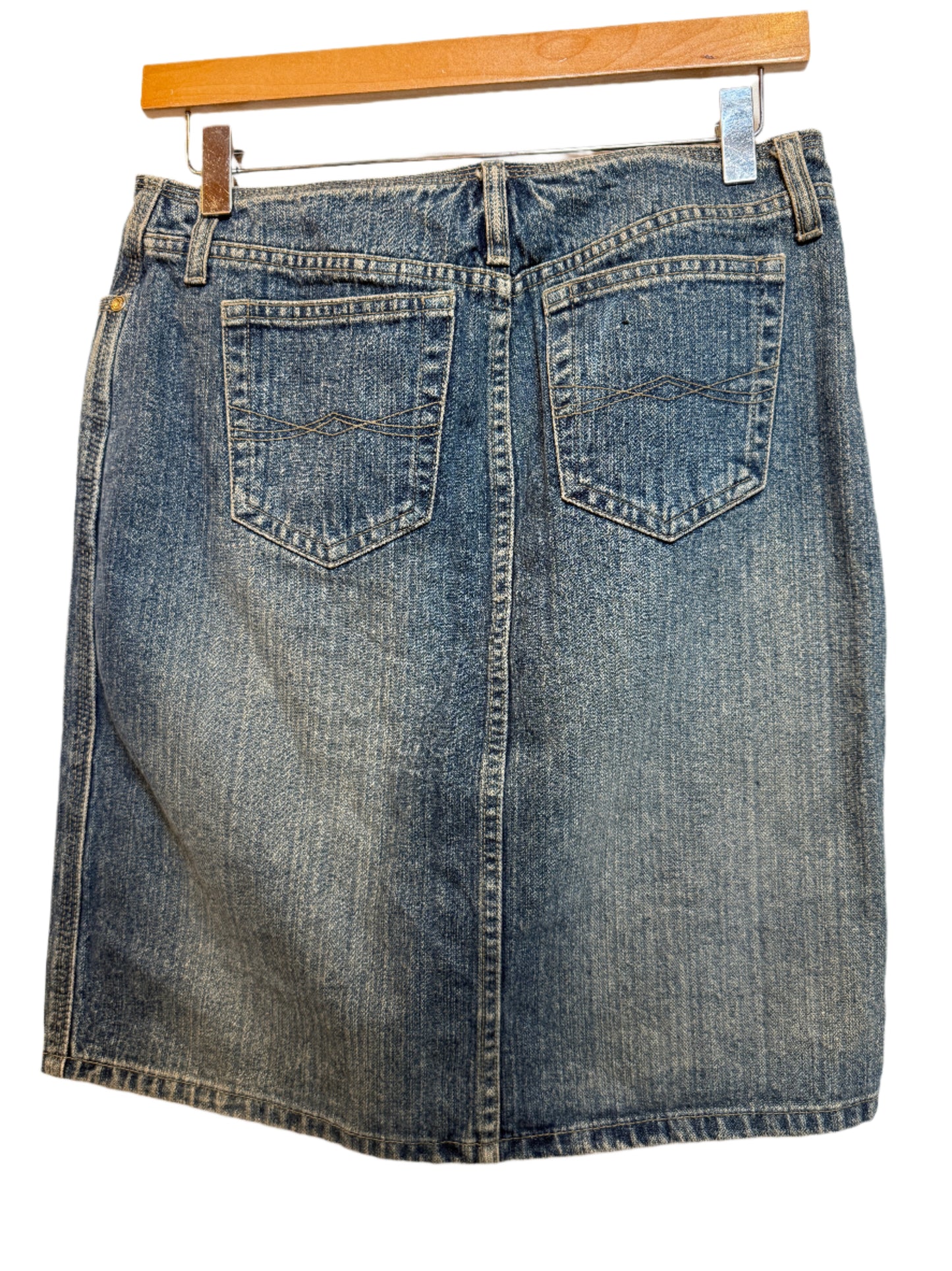No Boundaries Blue Denim Skirt (Size L)