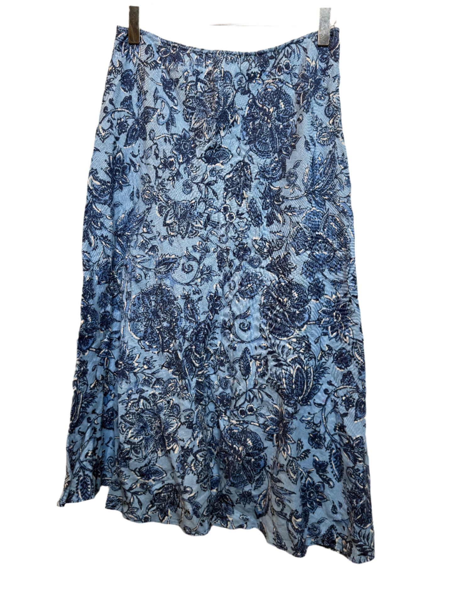 JM Collection Women's Blue Skirt (Size M)