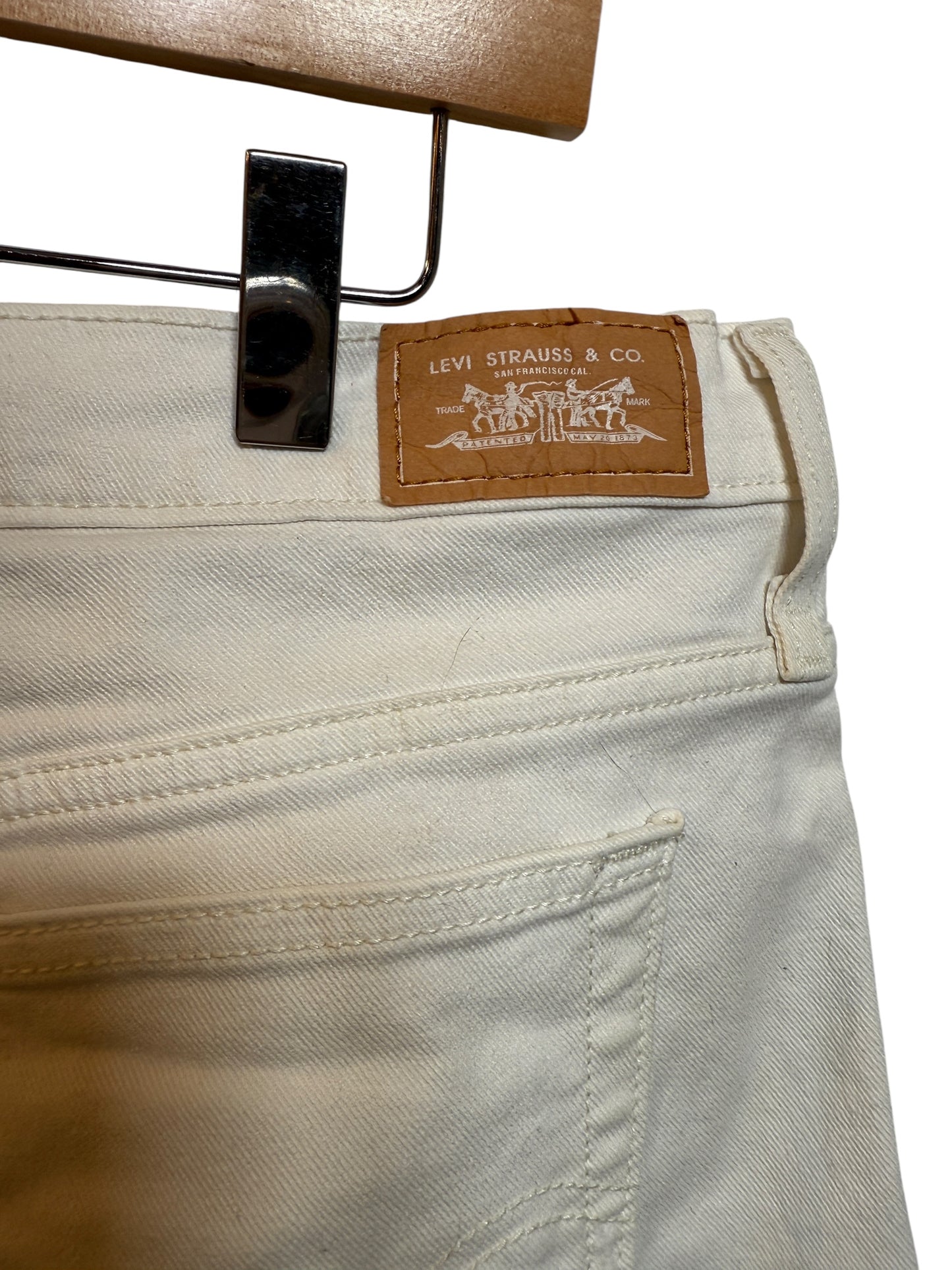 Levi 515 White Shorts (Size XL)