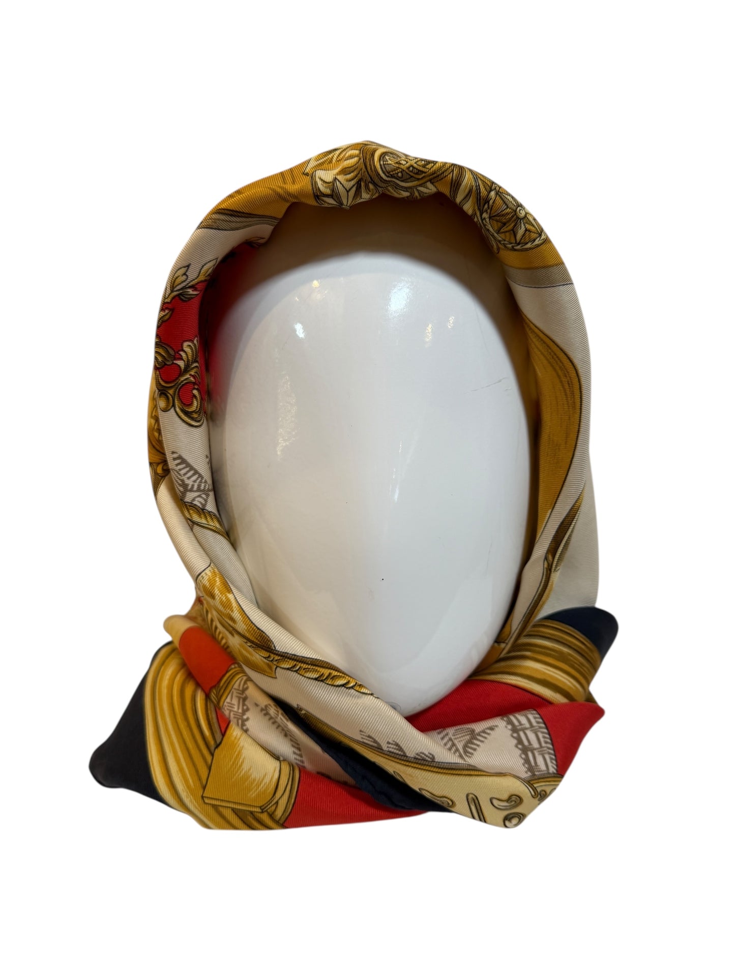 Hermes Silk Etriers Scarf