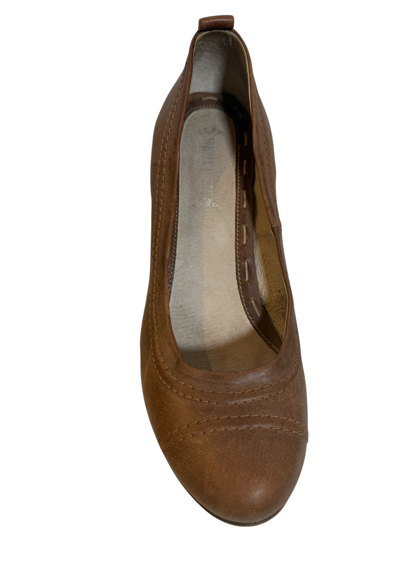 White Stuff Wedge Suede Heels (Size 6)