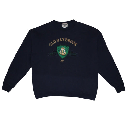 Lee Old Saybrook Mens Navy Sweatshirt (Size L)