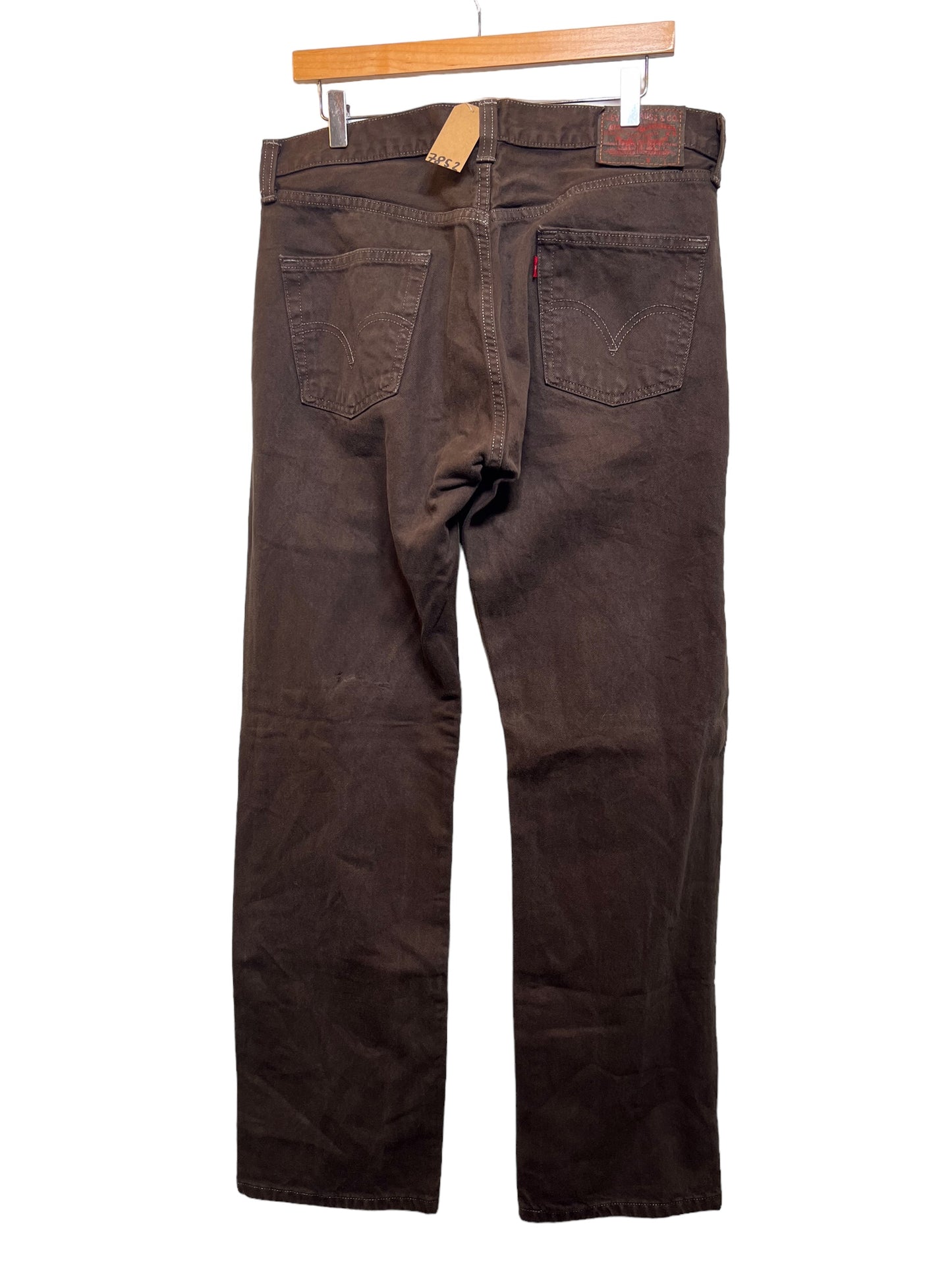Levi's 501 Brown Jeans (W34)