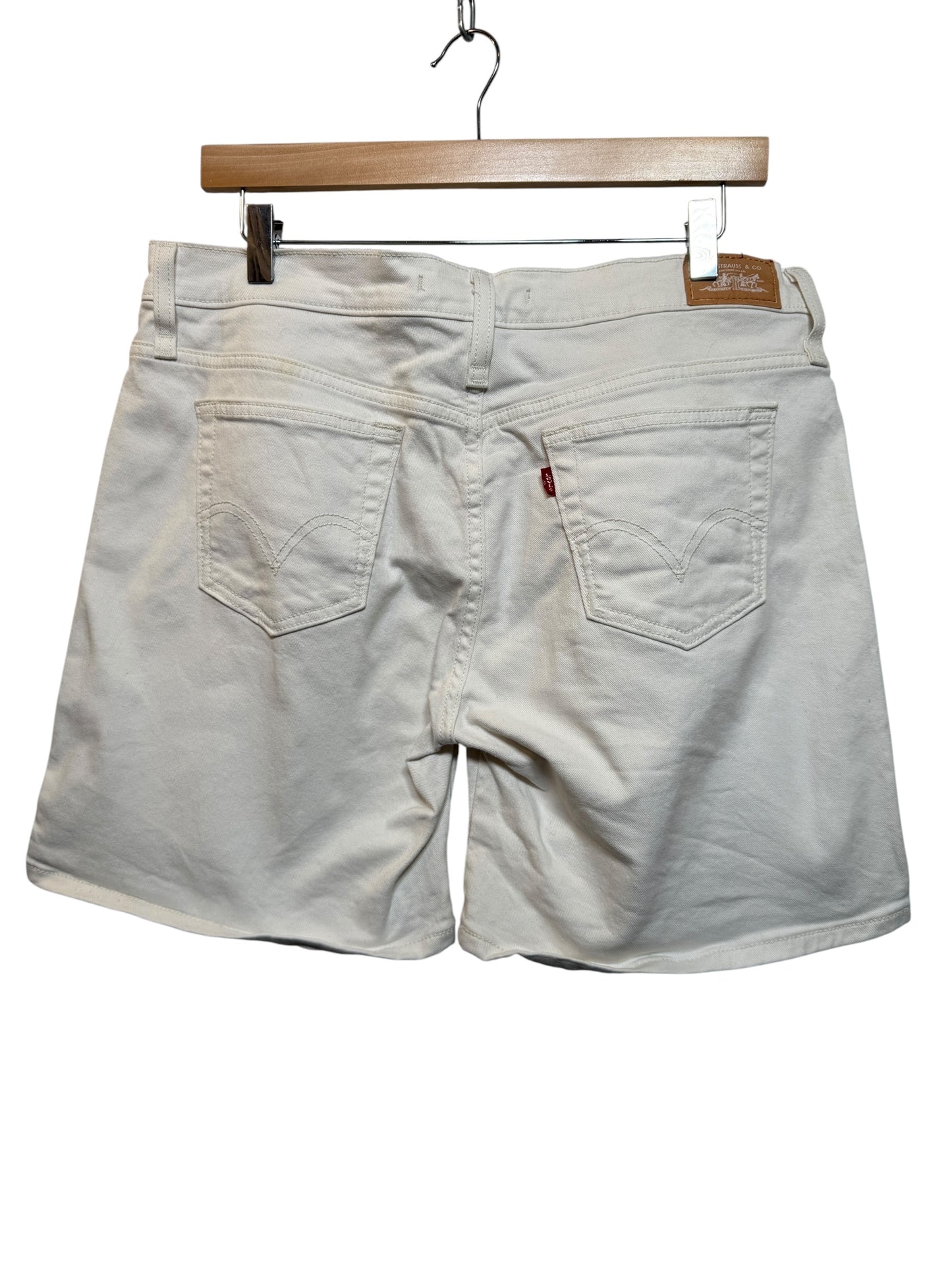 Levi 515 White Shorts (Size XL)