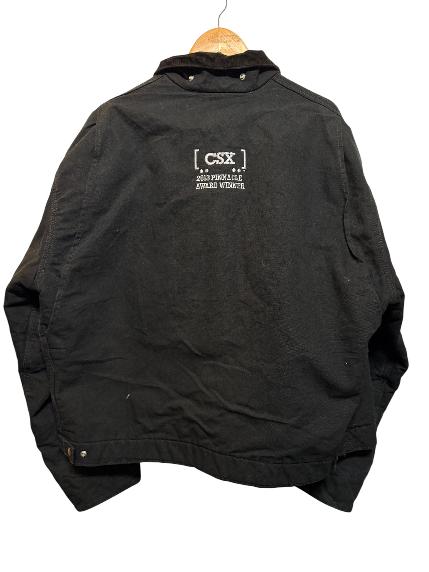Carhartt Mens Black Workwear Jacket (Size XL)
