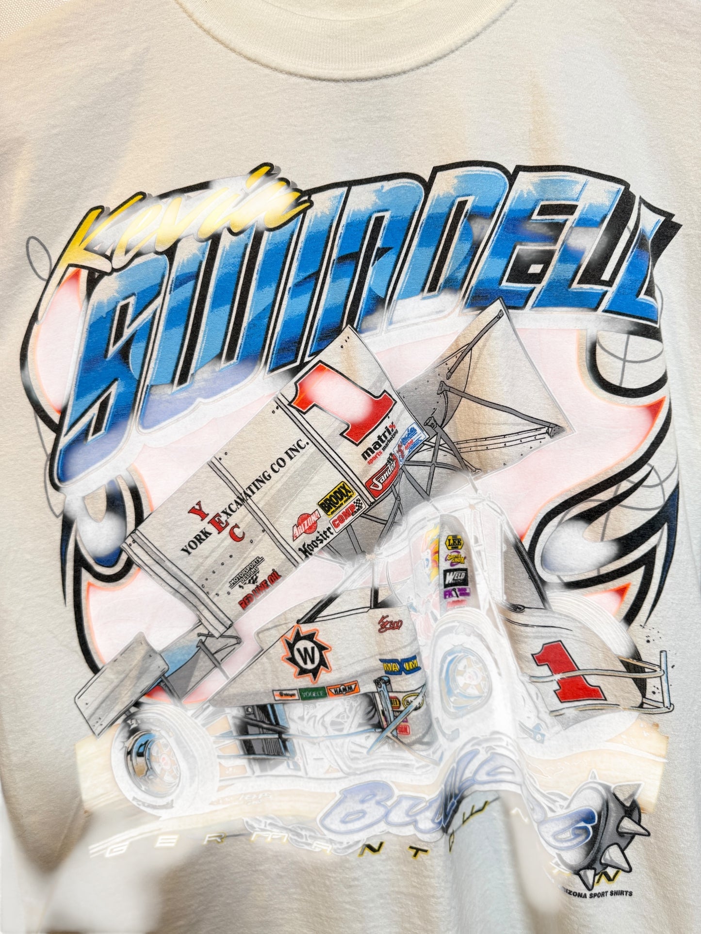 Kevin Swindell Mens White T Shirt (Size M)