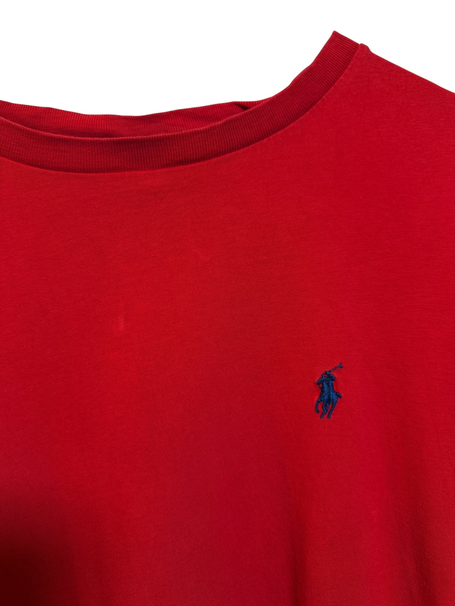 Polo Ralph Lauren Mens Red T Shirt (Size L)