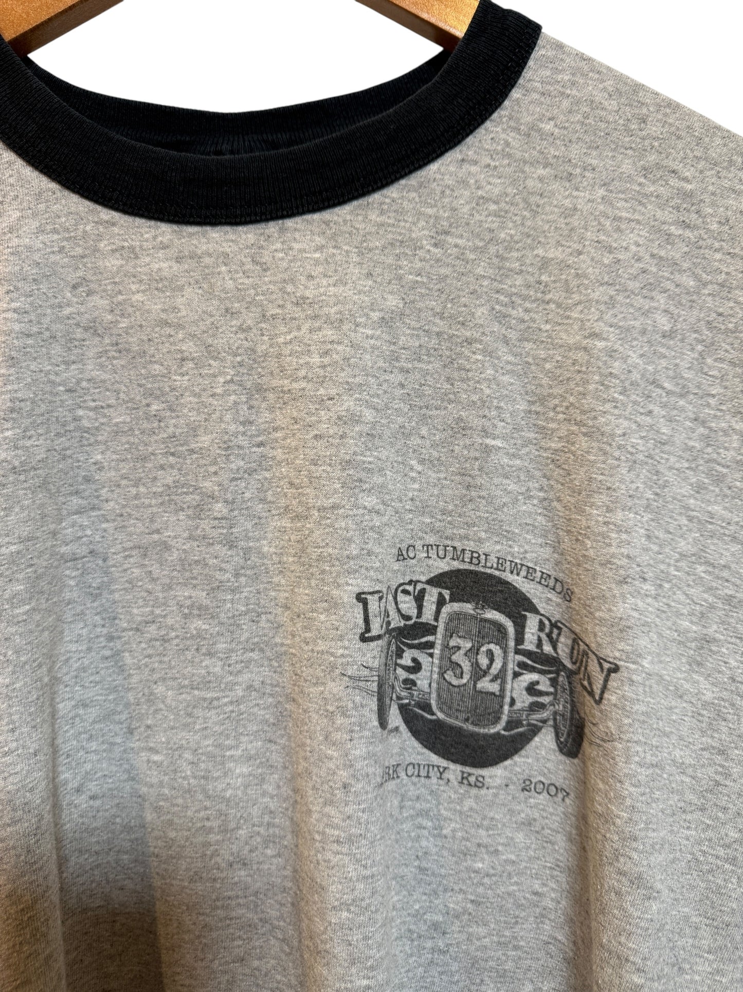 AC Tumbleweeds Mens Grey Motor T Shirt (Size L)