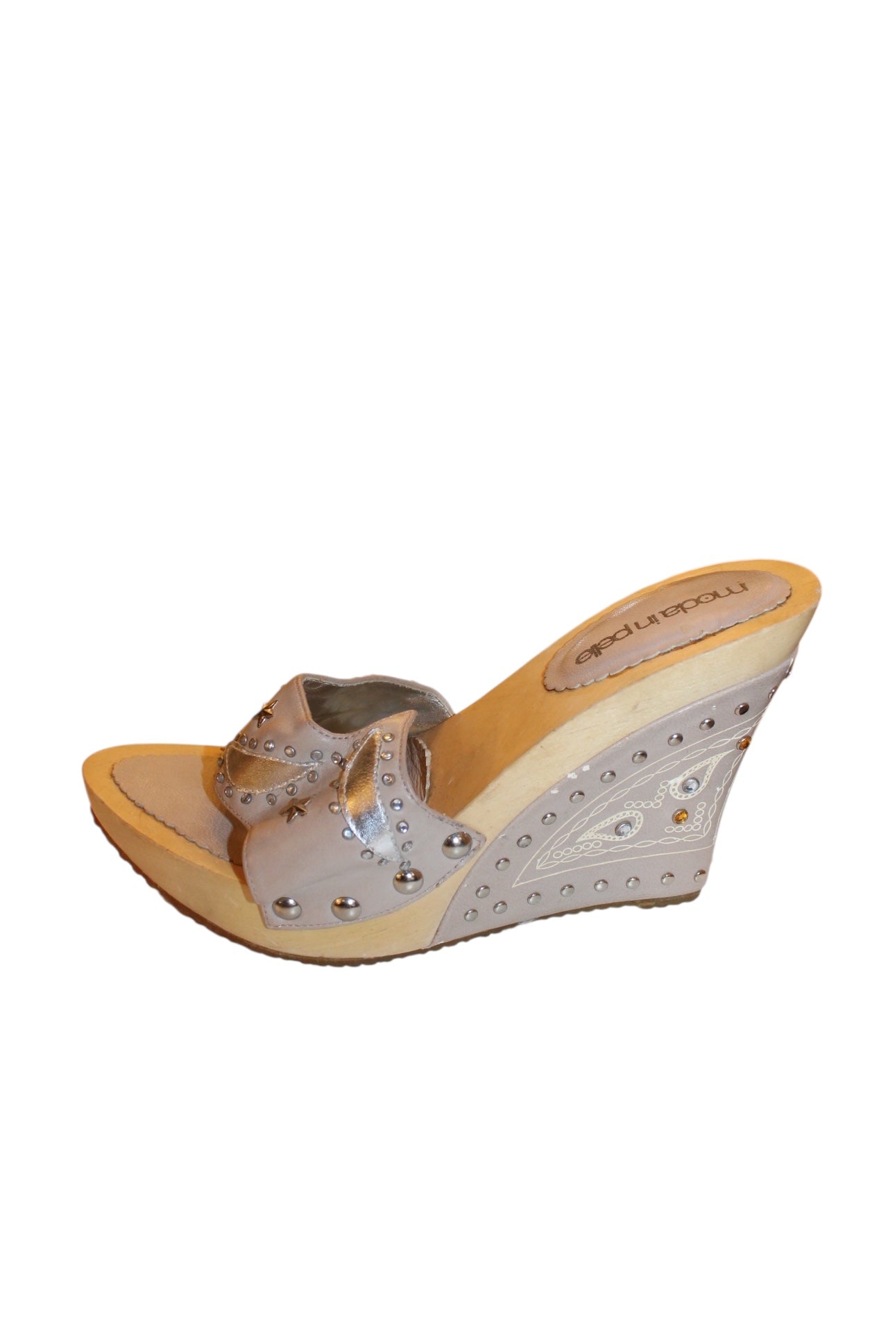 Moda In Pelle Wedge Shoes (Size 7)