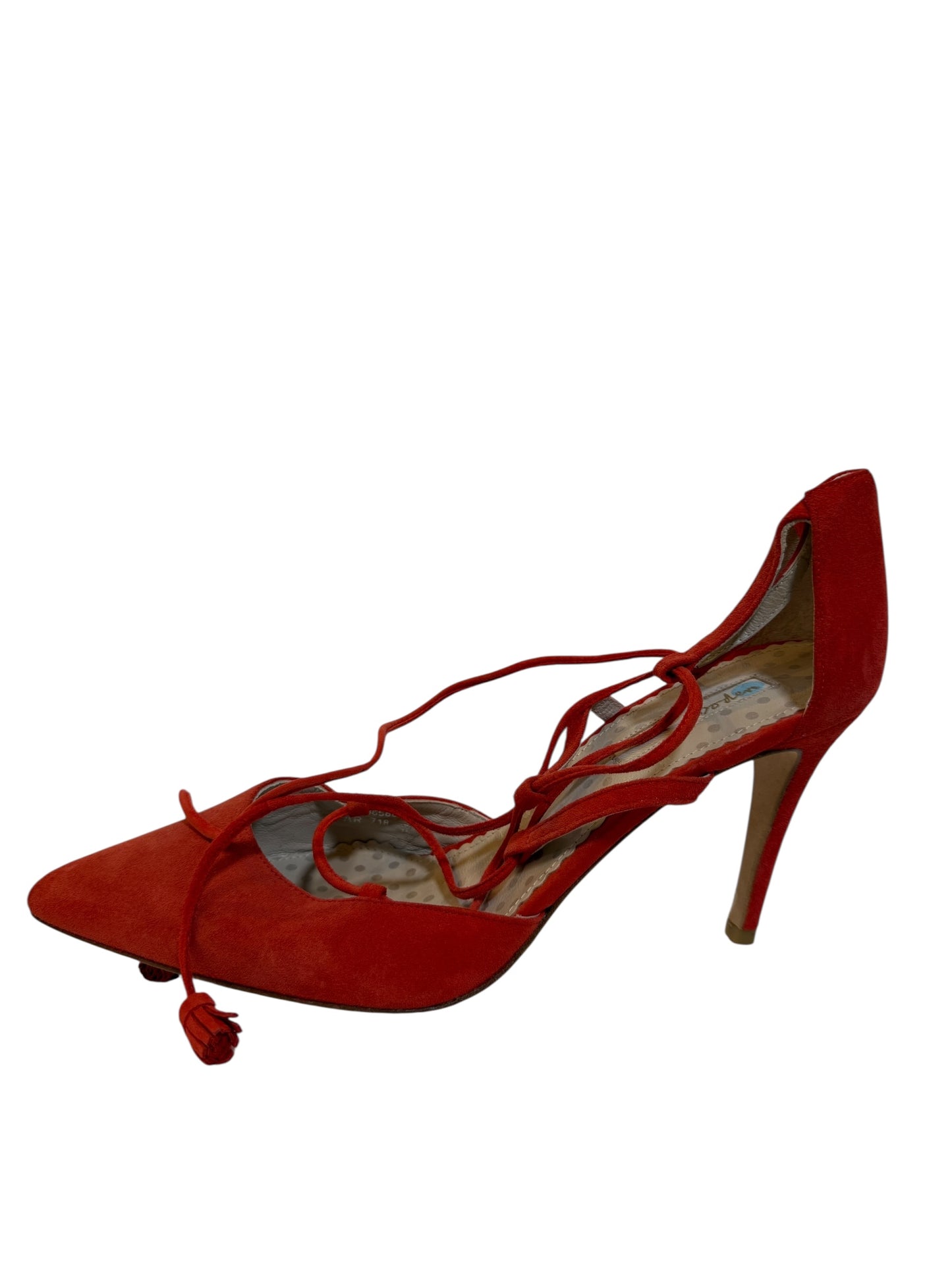 Boden Red High Heels (Size 9)