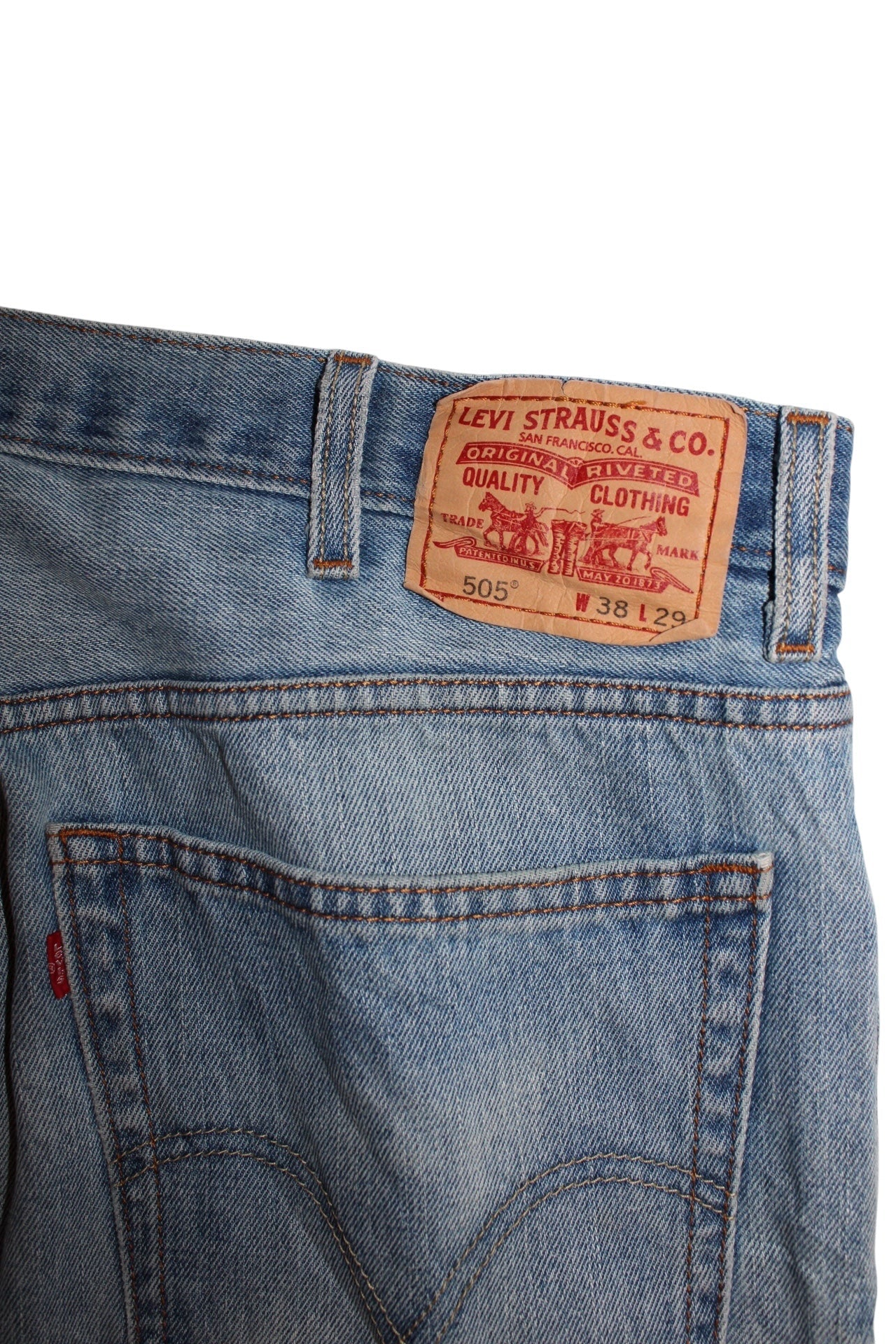 Levi 505 Blue Jeans (40x29)