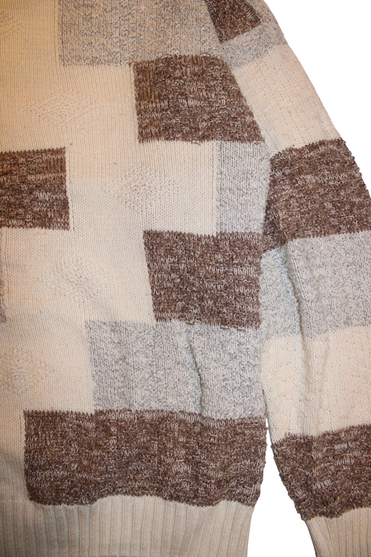 Ashley Cream Knitted Sweater (Size XL)